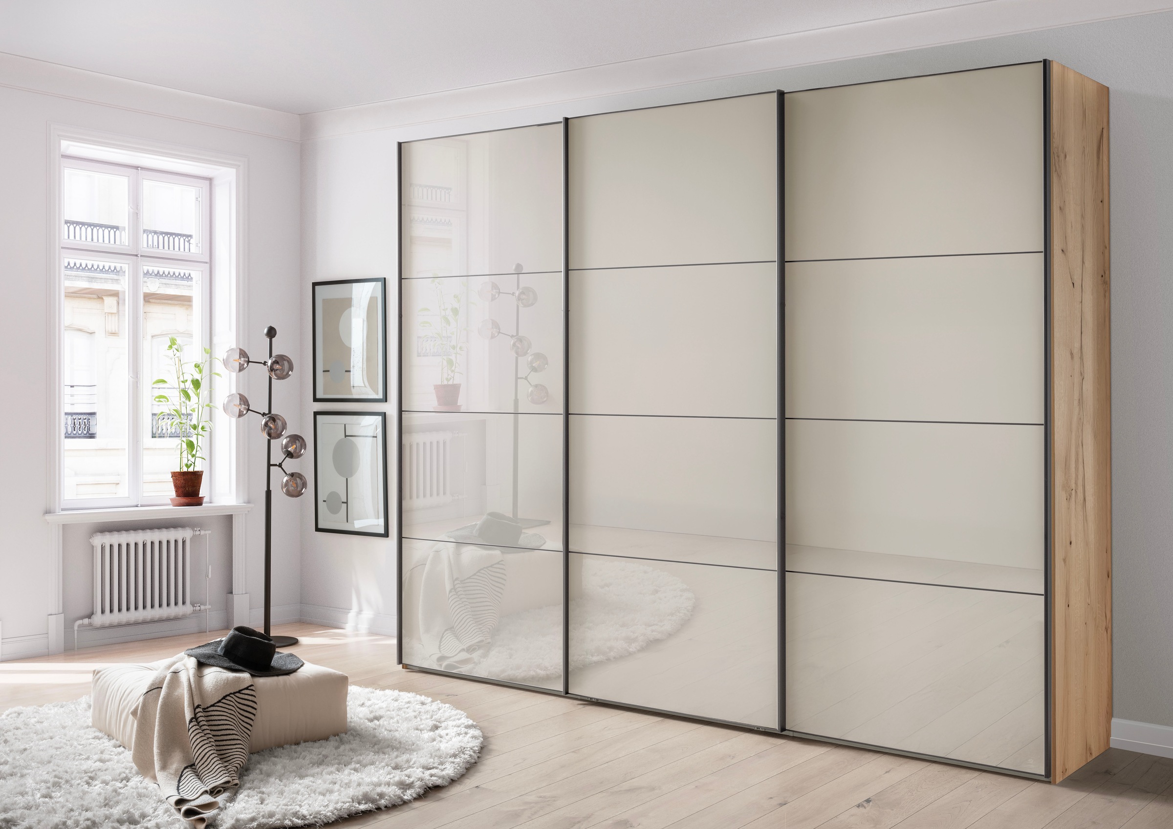 WIEMANN Schwebetürenschrank »Phoenix, Made in Germany, modernes Design, Hig günstig online kaufen