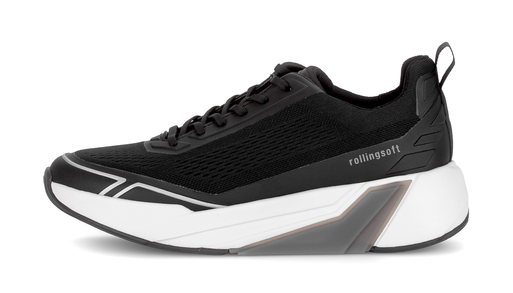 Gabor Rollingsoft Keilsneaker  , Schnürschuh, Halbschuh mit rollingsoft-Laufsohle, G-Weite