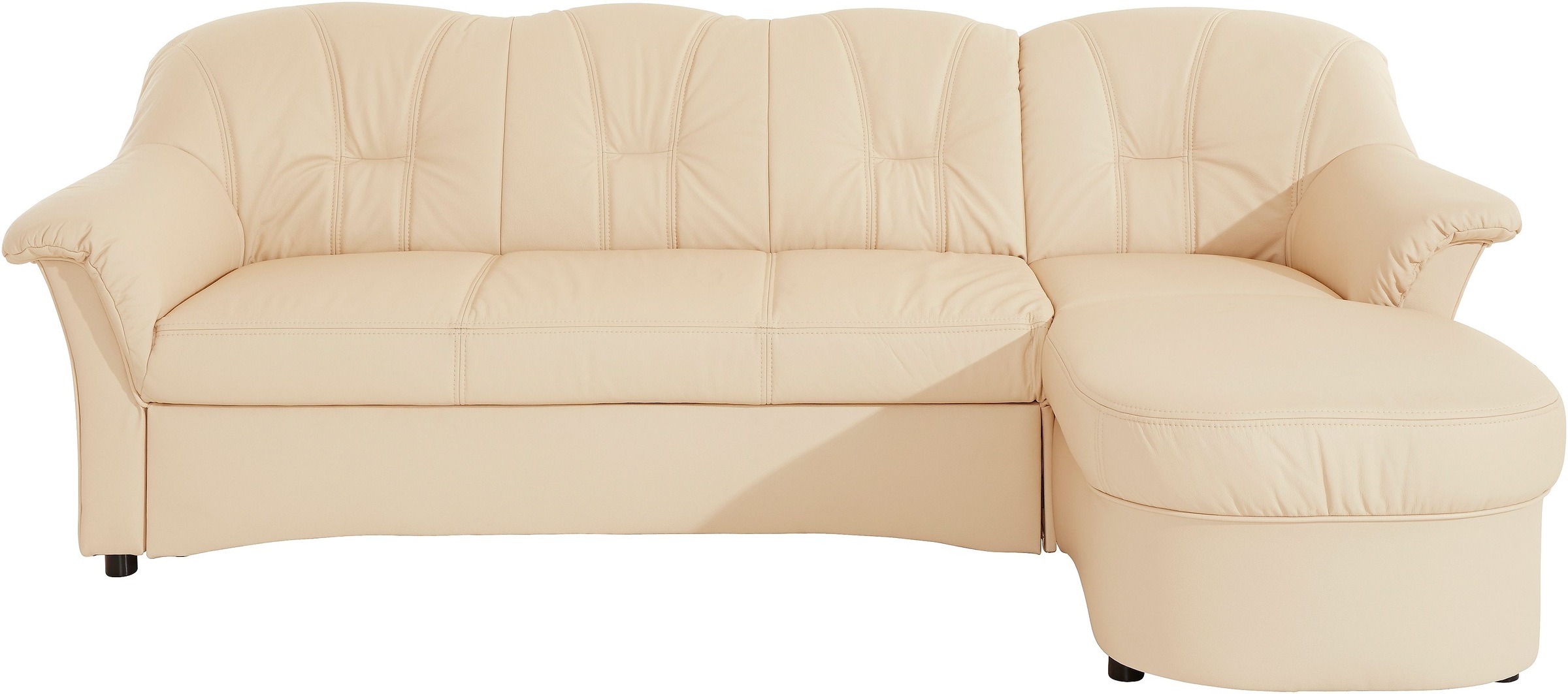 DOMO collection Ecksofa "Flores Schlafsofa, B/T/H: 233/142/86 cm, L-Form", günstig online kaufen