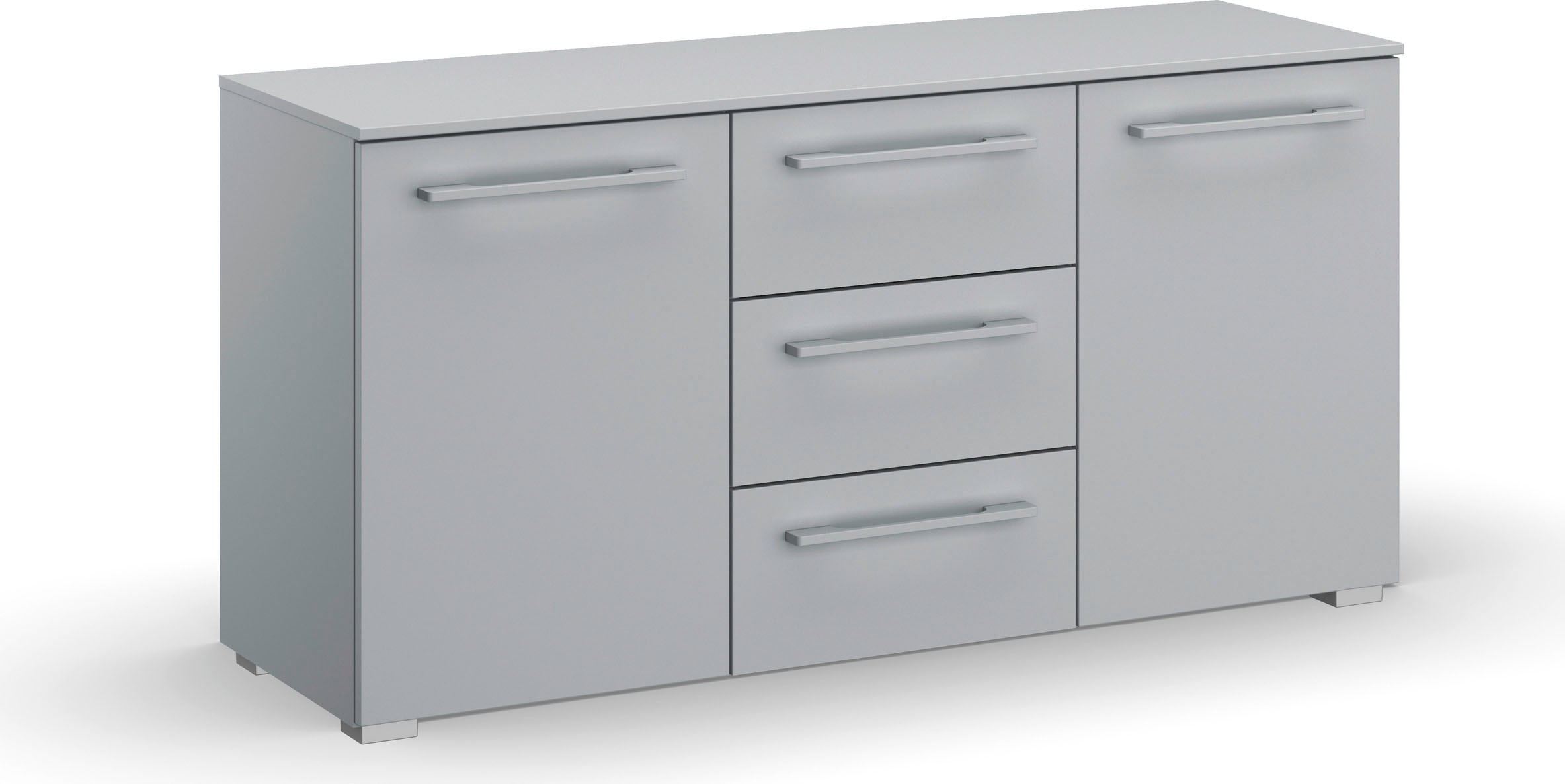 rauch Kombikommode »Kommode Sideboard Wäscheschrank Schrank SKAT PURE« inkl. SOFT-CLOSE-FUNKTION,  mit 1 Tür und 4 Schubladen in puristischem Design MADE IN GERMANY