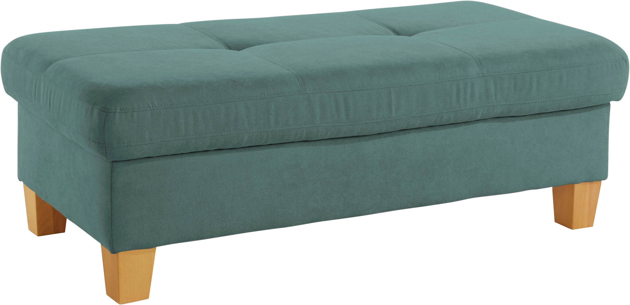 exxpo - sofa fashion Hocker »Enya Bankhocker mit Staufach unter der Sitzfläche« schöne Detailverarbeitung