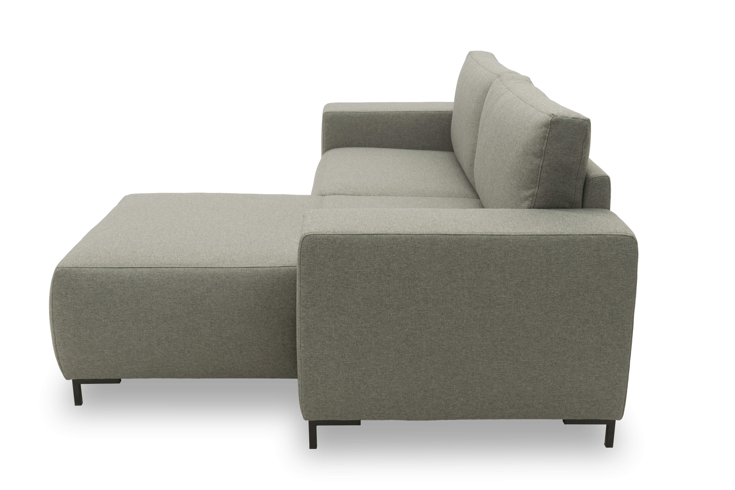 LOOKS by Wolfgang Joop Ecksofa »Looks VI L-Form«, gerade Linien, in 2 Bezugsqualitäten