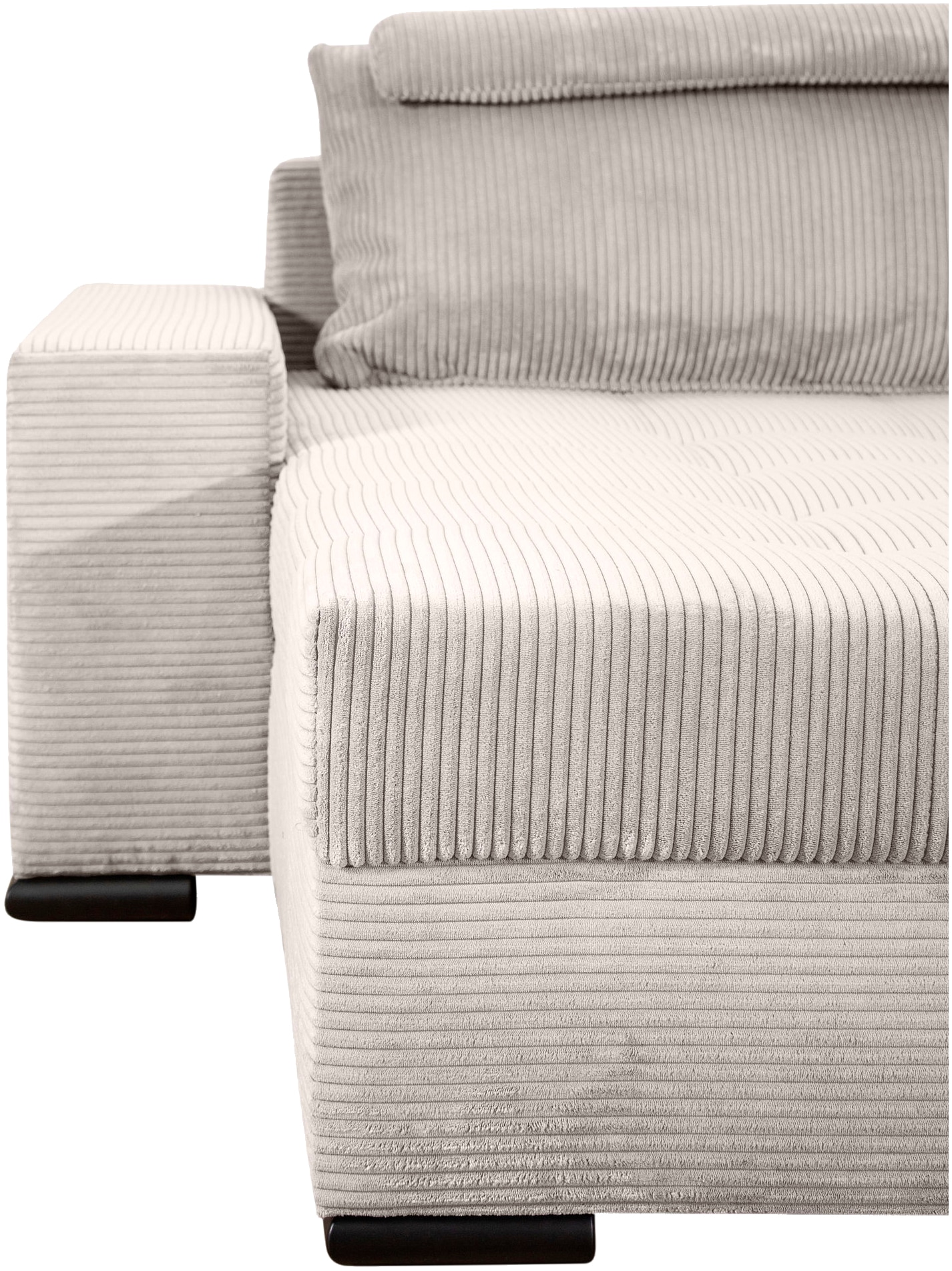 COLLECTION AB Wohnlandschaft »XXXL-Josy Relax U-Form Breite 352 cm, mit 2 gleich großen Recamieren«, inkl. Bettfunktion, Bettkasten, mit 4 Rückenkissen in zwei Größen