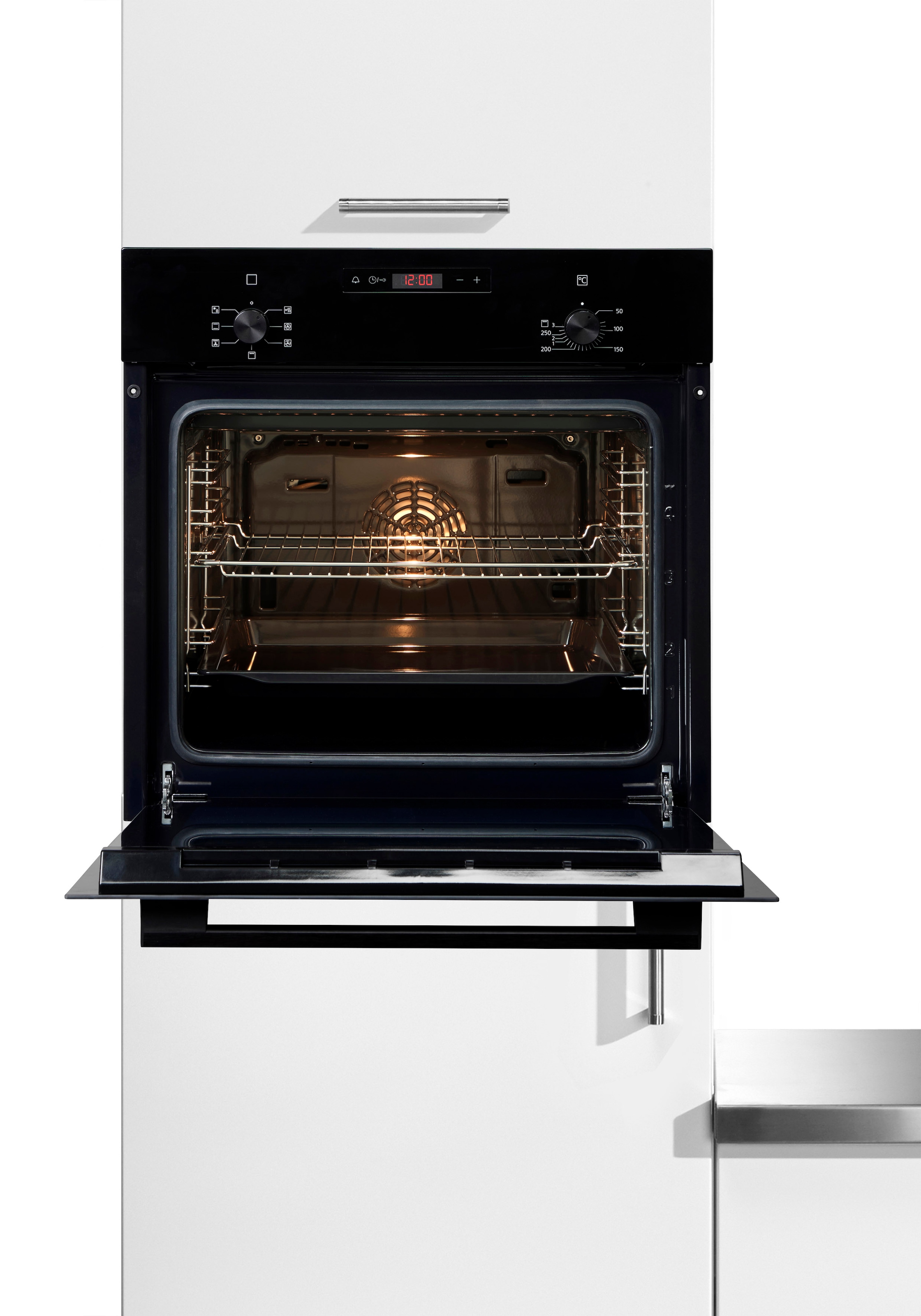 SIEMENS Backofen iQ100 »HB013FBB1«, 3D-Heißluft für gleichmäßige Hitzeverteilung & perfekte Ergebnisse
