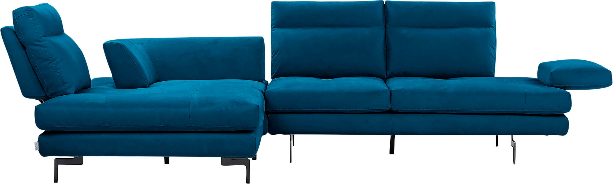 CALIA ITALIA Ecksofa »Toby Wing, Komfortsofa mit Sitzkomfort der Extraklass günstig online kaufen