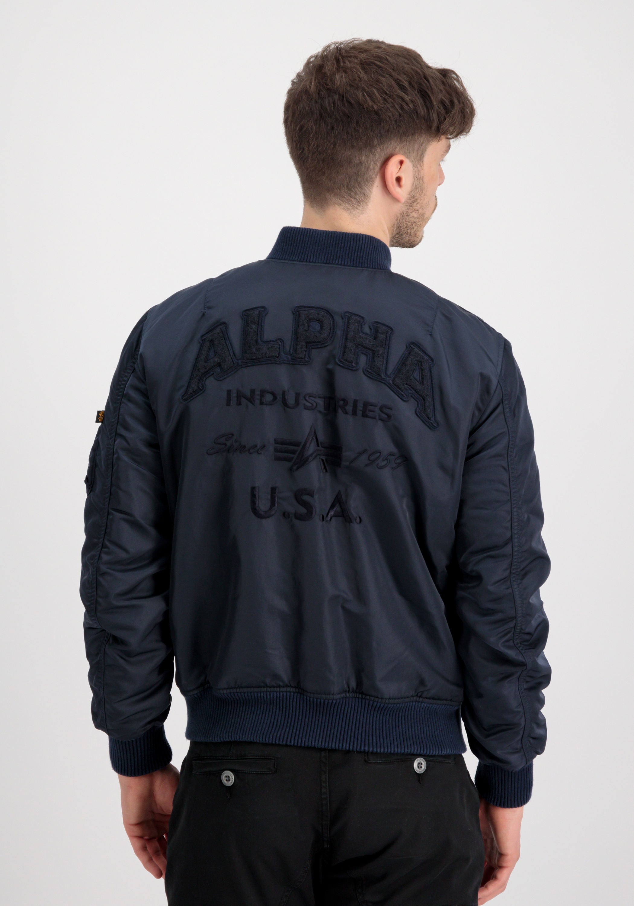 Alpha Industries Bomberjacke »Alpha Industries Men - Bomber Jackets MA-1 VF Authentic Overdyed«