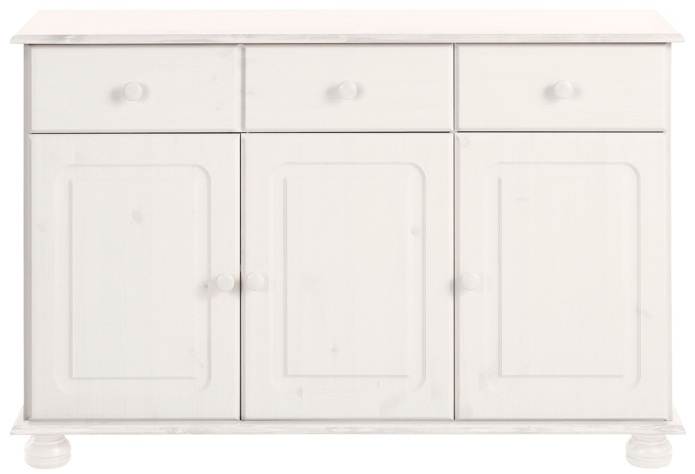 Home affaire Sideboard »Mette«, Kommode mit gefrästen, kugelförmigen Füßen, günstig online kaufen
