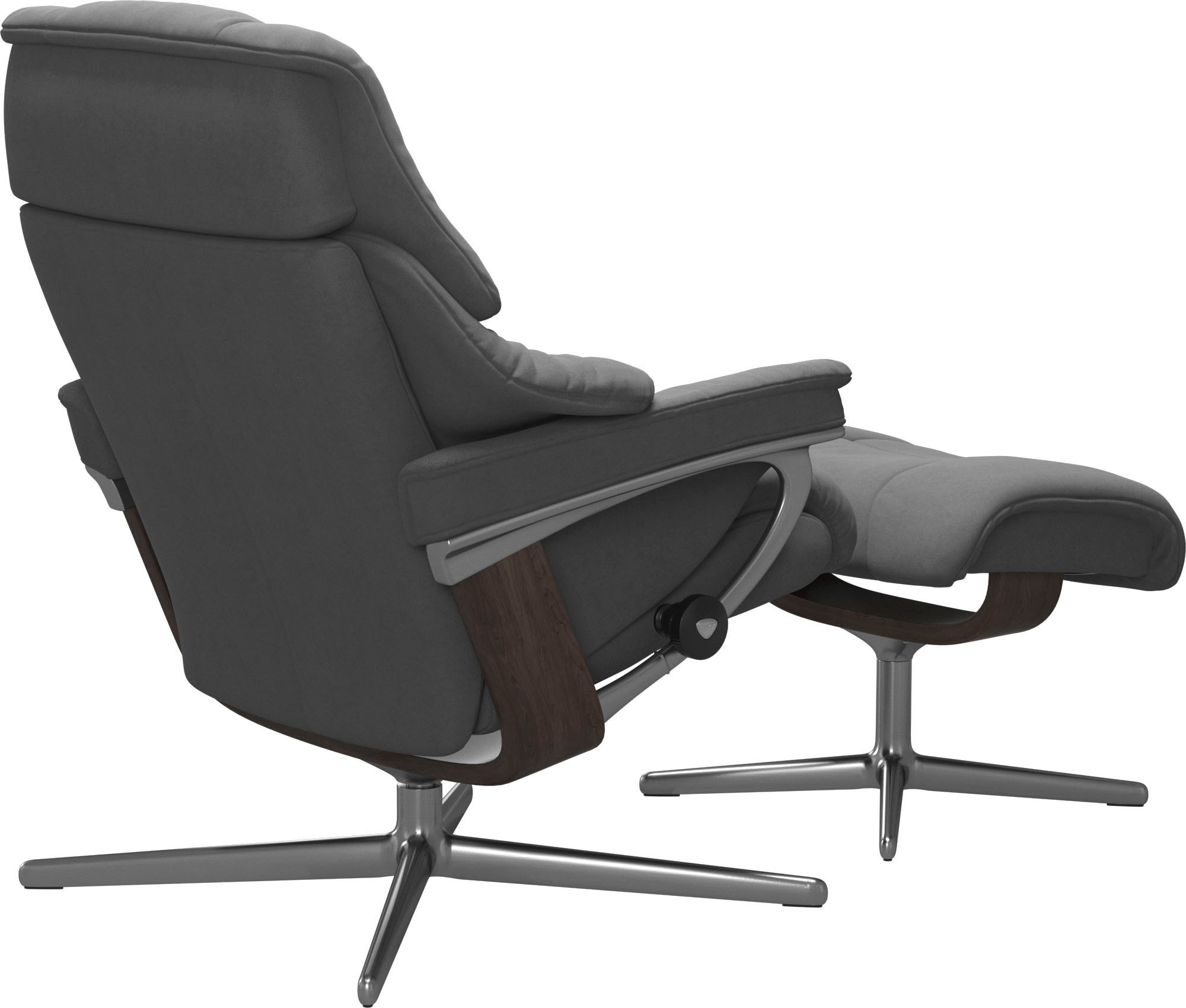 Stressless® Relaxsessel »Reno«, mit Cross Base, Größe S, M & L, Holzakzent Wenge