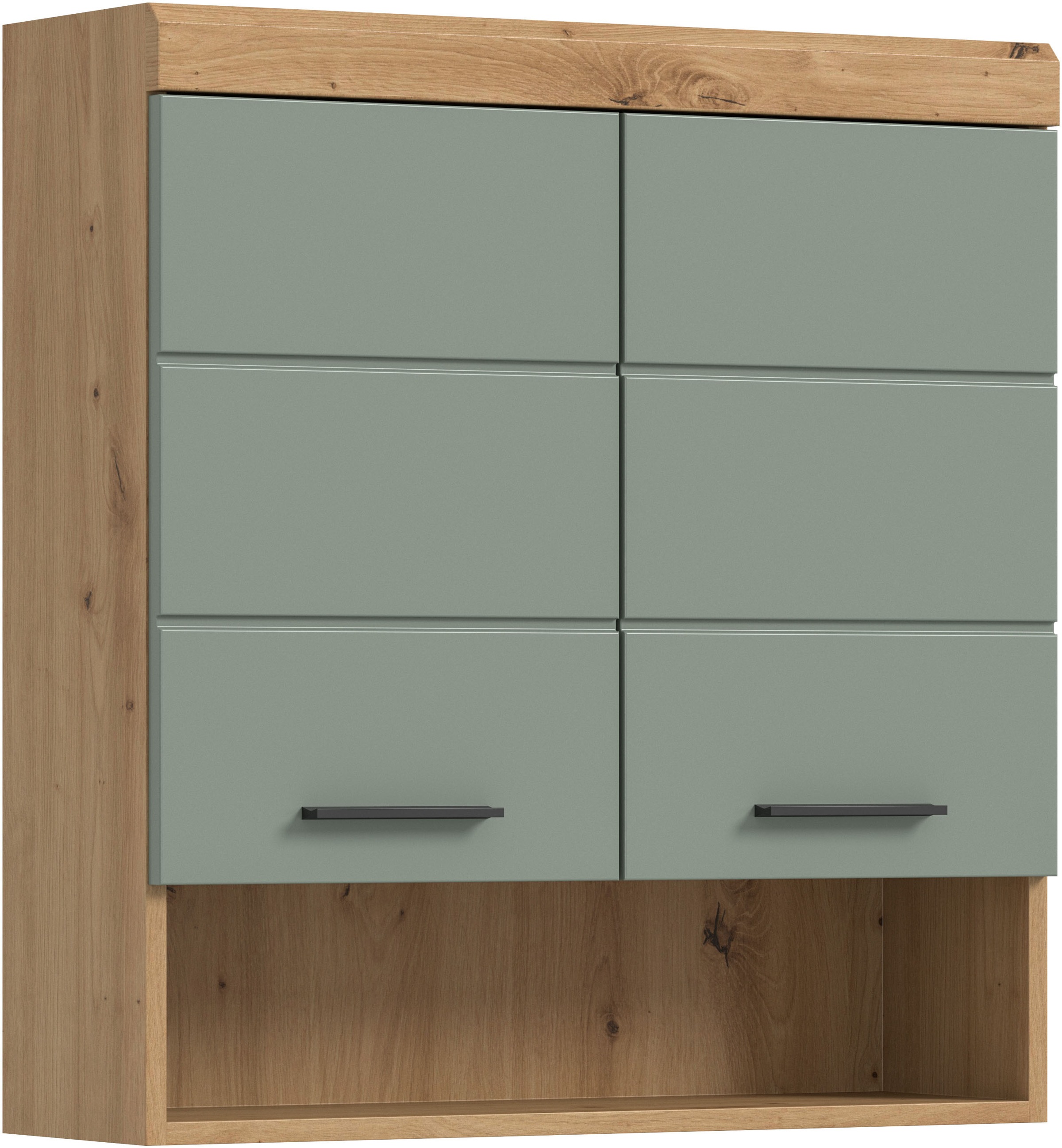 INOSIGN Hängeschrank »Siena, Breite 74cm, 2 Türen, 1 offenes Fächer, MDF-Fr günstig online kaufen