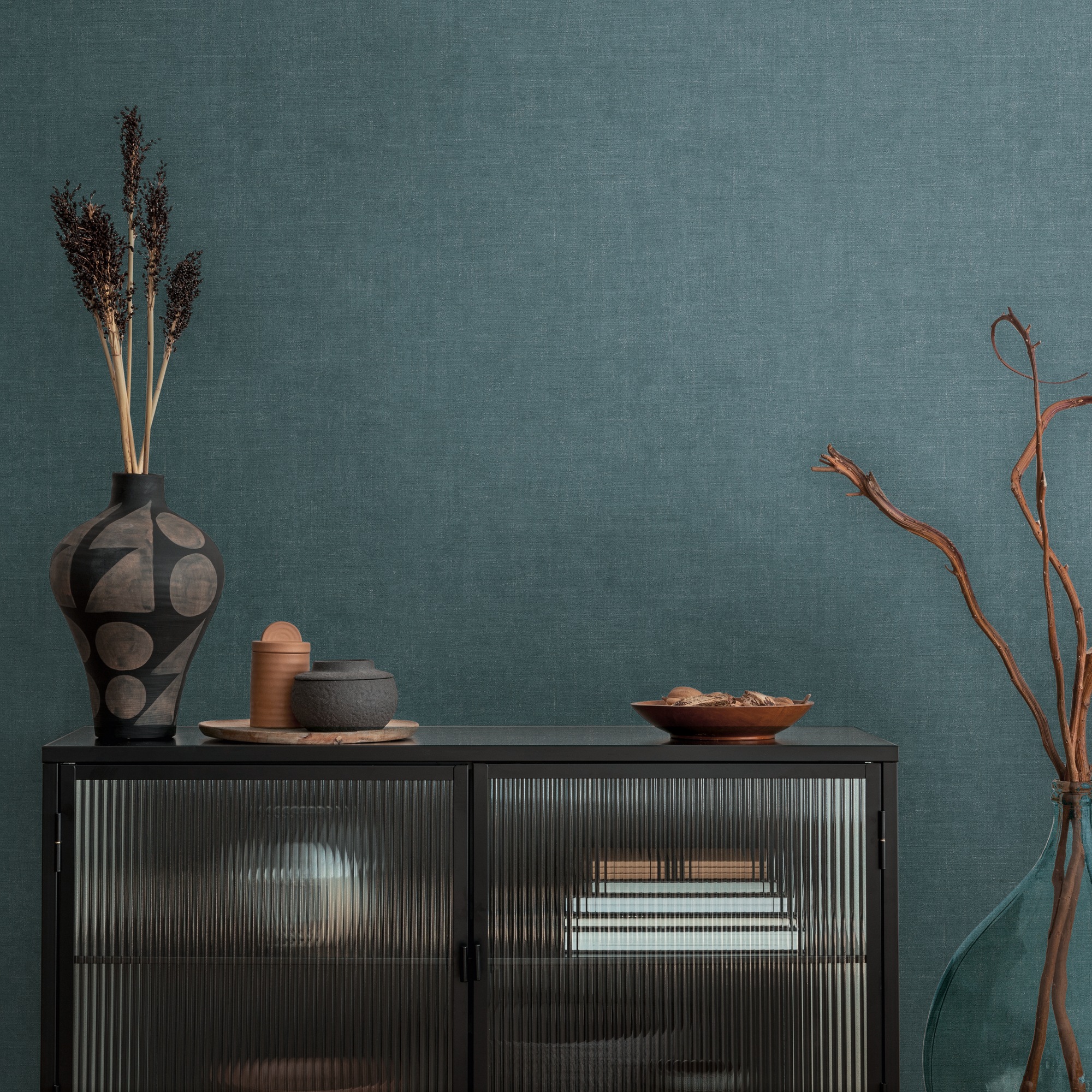 A.S. Création Vliestapete »Strukturtapete Leinenoptik in Farbvariationen« uni strukturiert