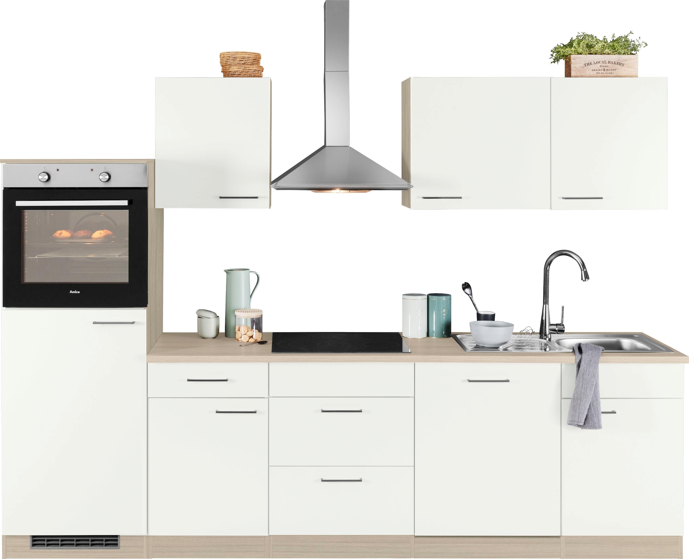 wiho Küchen Küchenzeile »Zell«, ohne E-Geräte, Breite 280 cm online kaufen