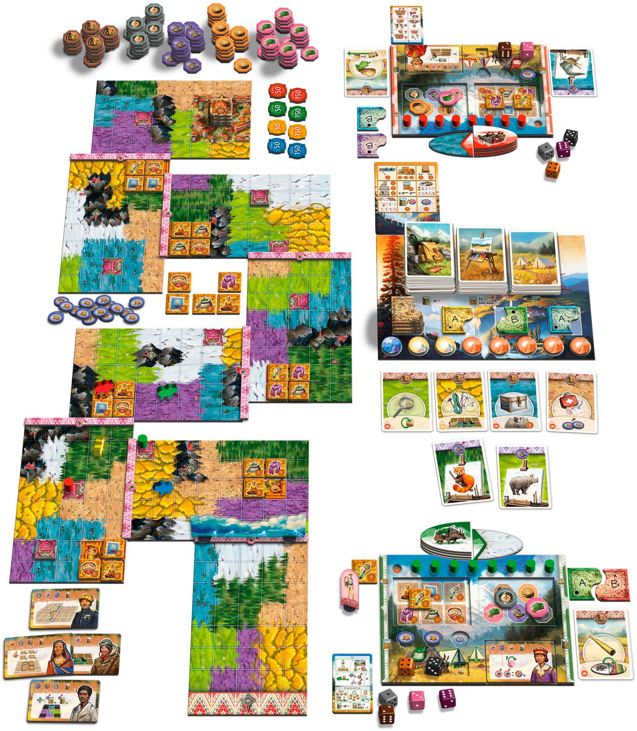 Queen Games Spiel »Kathmandu - Classic Edition«, Made in Europe