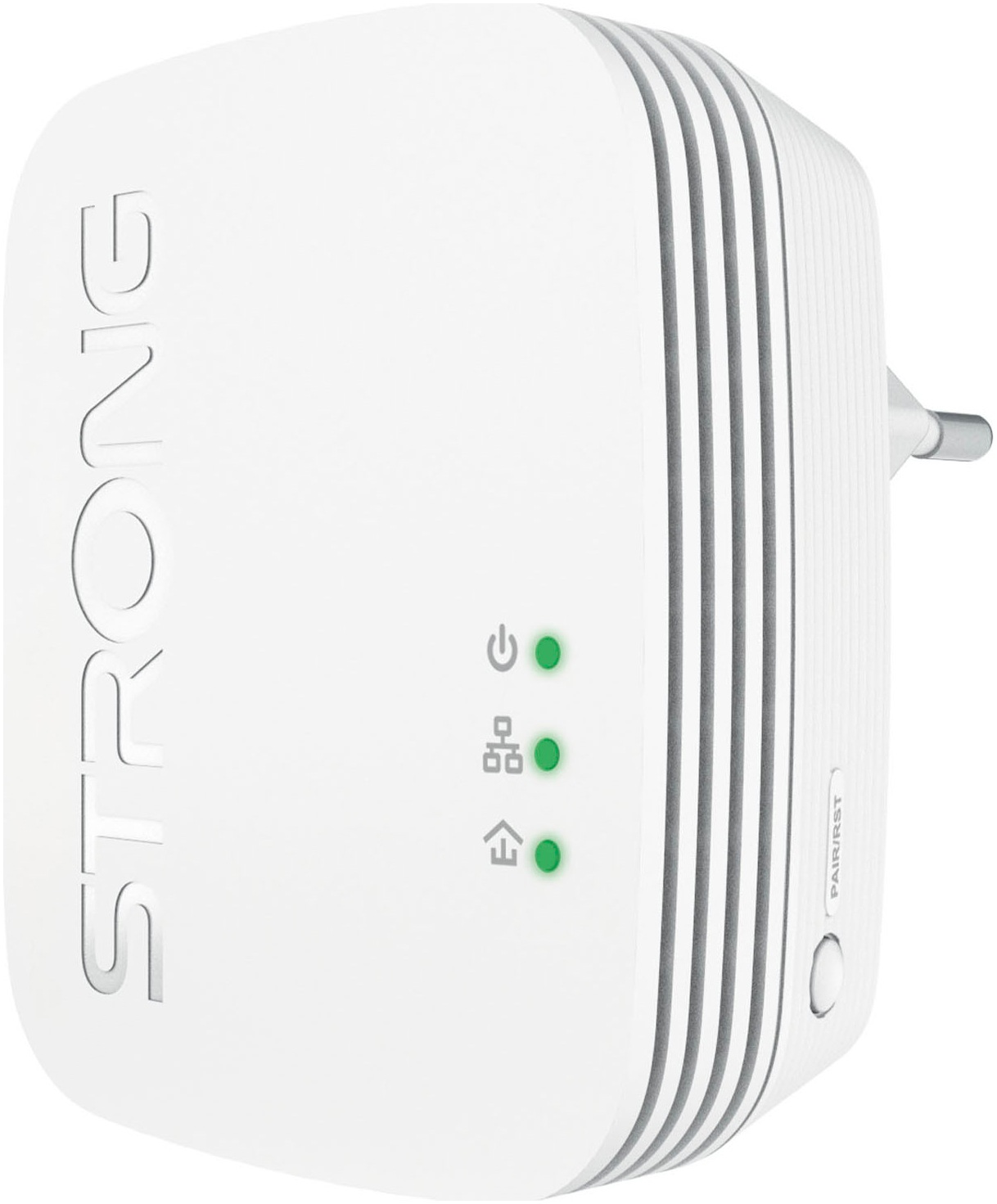 Strong Reichweitenverstärker »Powerline MINI, 600 Mbit/s Set (2 Einheiten)«, (2 St.)