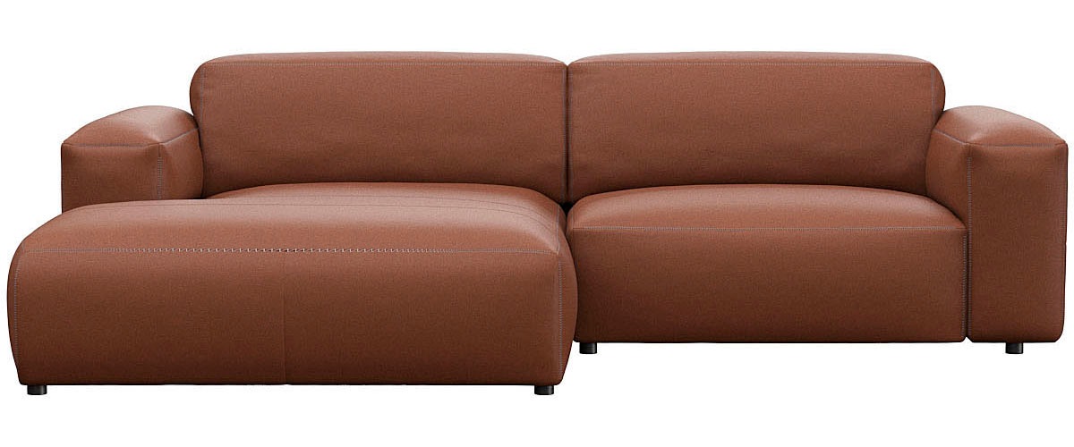 FLEXLUX Ecksofa »Lucera Chaislongue rechts oder links, L-Form, bequem«, mod günstig online kaufen