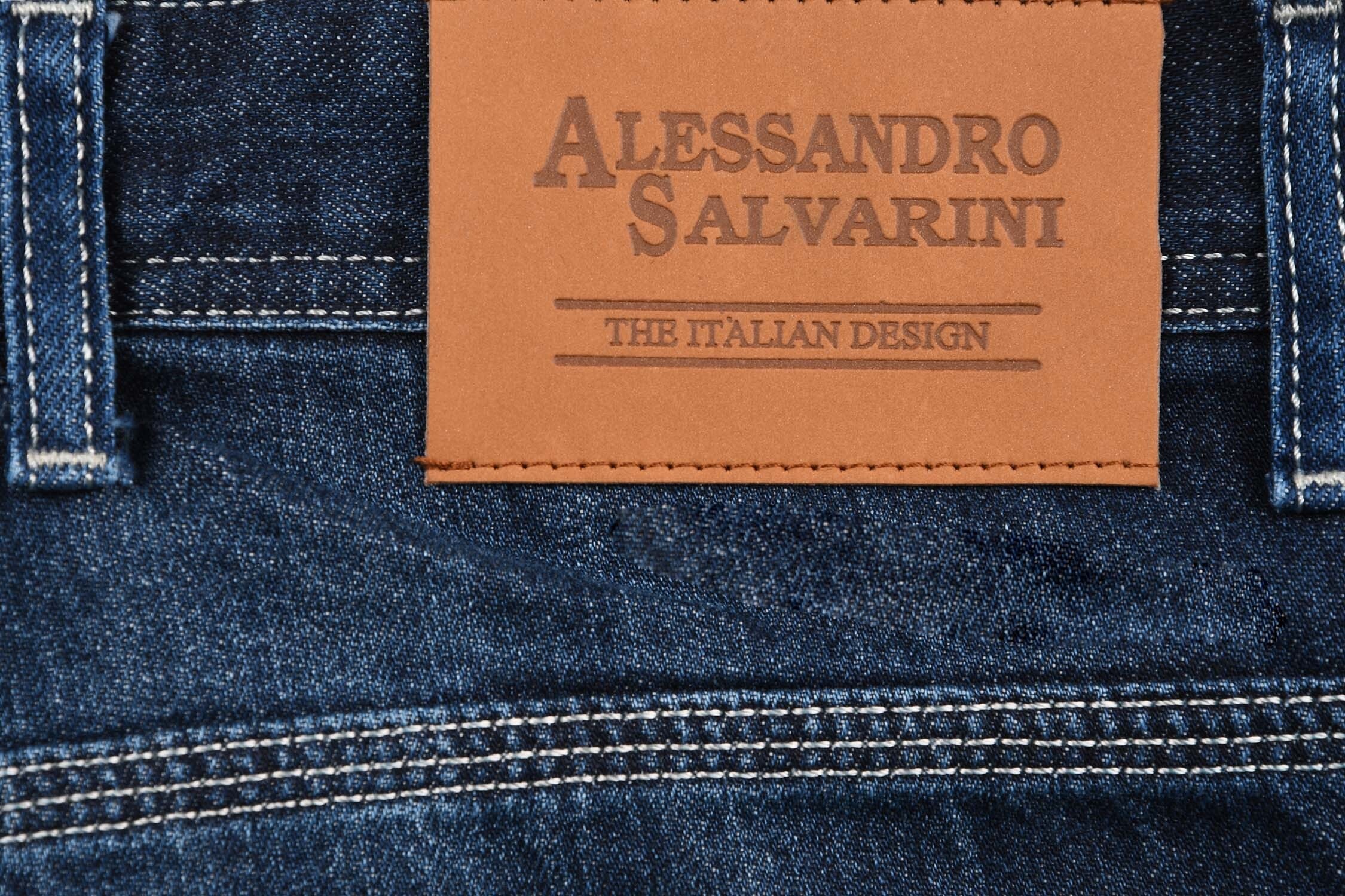 8. Bild von Alessandro Salvarini Jeansshorts »ASFilippo«, mit geradem Bein