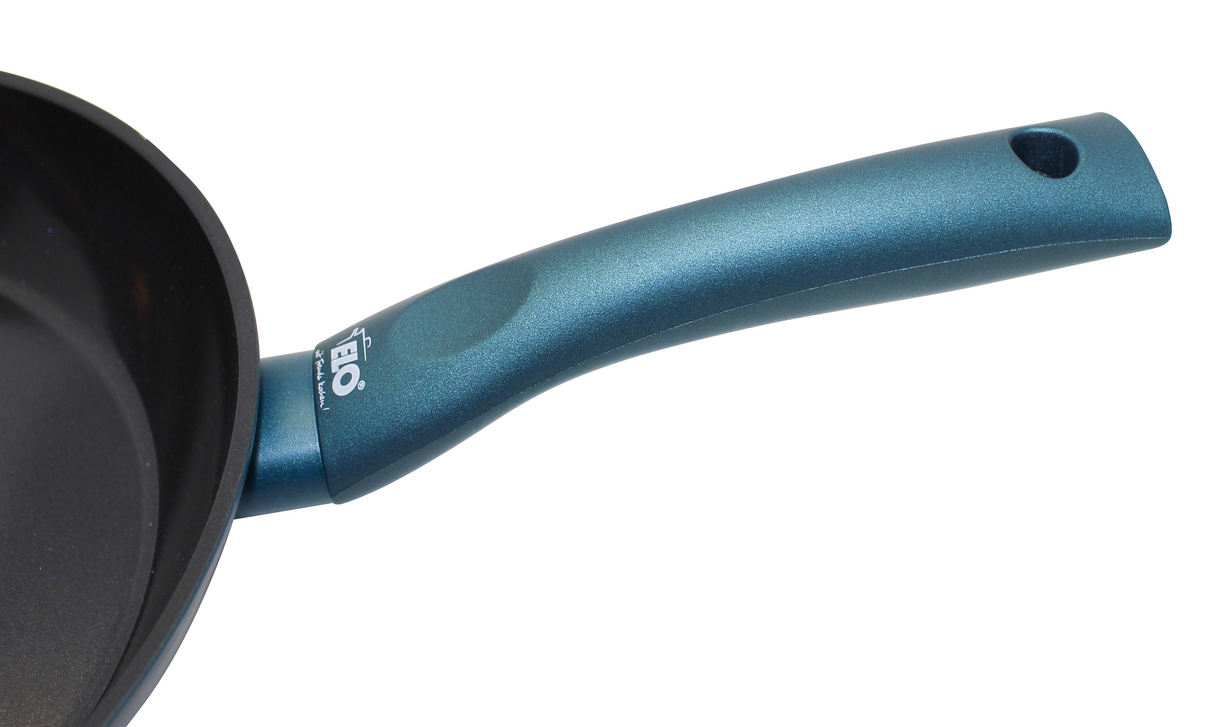 Elo Basic Bratpfanne »Colorio mit farbigem Protektor« Aluminium 1 tlg. türkis mit passendem Pfannenschoner