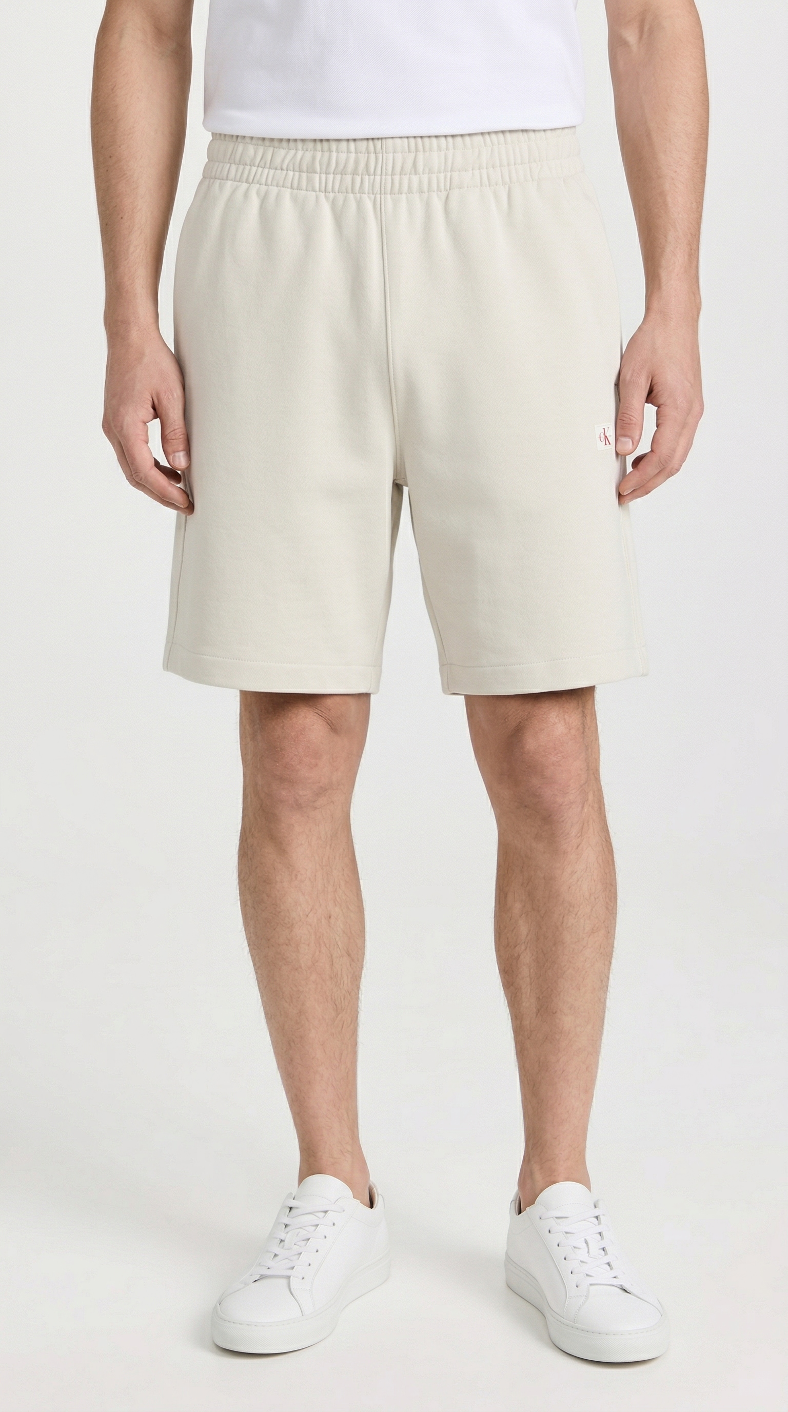 Calvin Klein Jeans Sweatshorts  Regular Fit, Logo-Badge, Seitentaschen