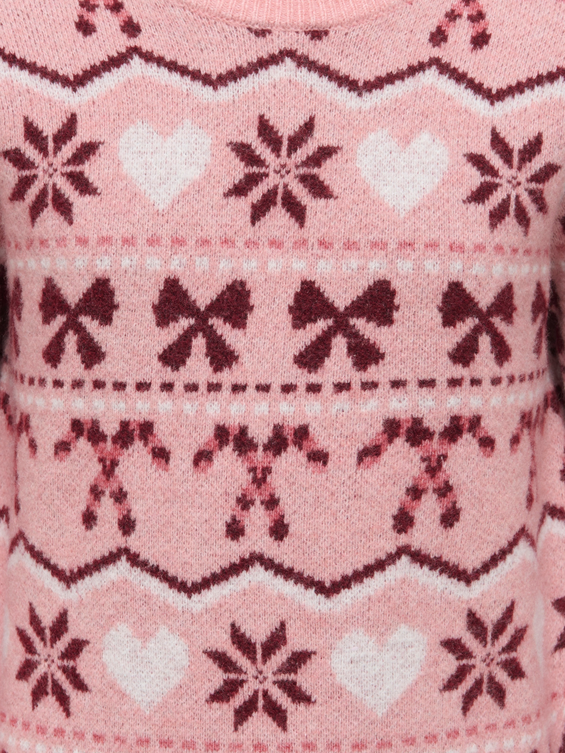 KIDS ONLY Weihnachtspullover »KOGSNOWFLAKE XMAS LS O-NECK KNT«