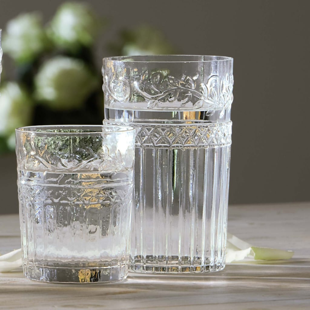 Schneider Longdrinkglas, (Set, 6 tlg.), Recycling-Glas, 6-teilig