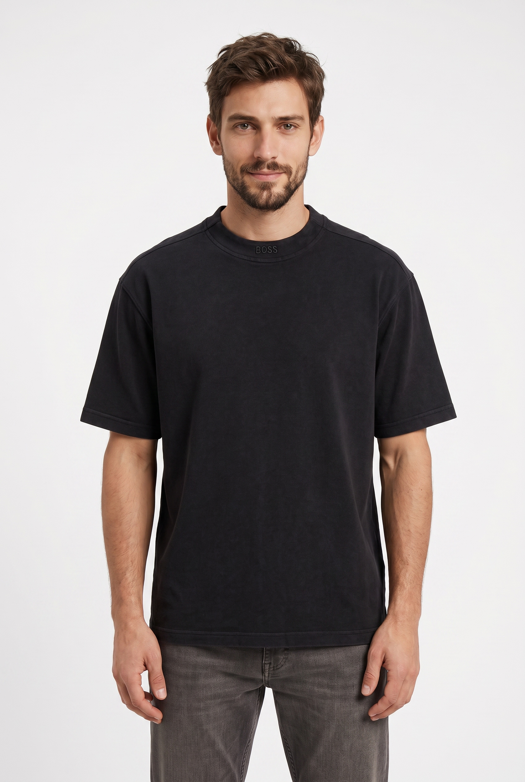 BOSS ORANGE T-Shirt »Te Dye« mit Rundhalsausschnitt