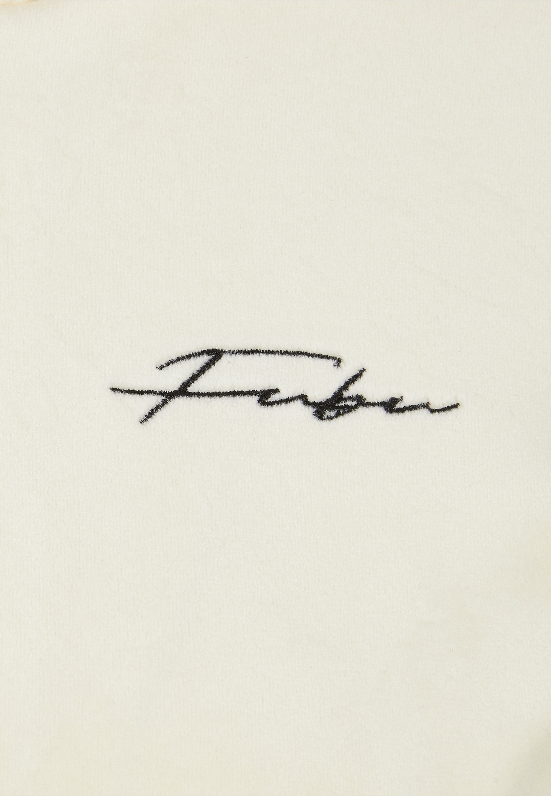 Fubu Kapuzensweatshirt »Fubu Damen FW224-020-1 Signature Velours Zip Hoodie offwhite«, 1 Stk.
