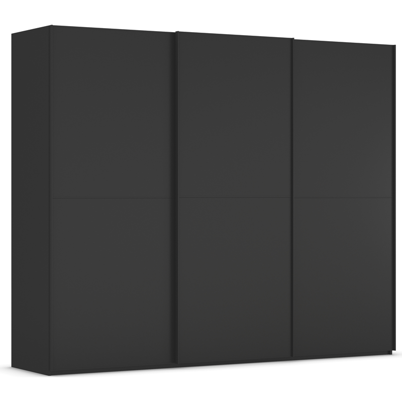 RAUCH Schwebetürenschrank »Kleiderschrank Schrank Garderobe Schlafzimmerschrank SCALE-DUO« edle zweigeteilte Türen und 3 Zierleisten MADE IN...