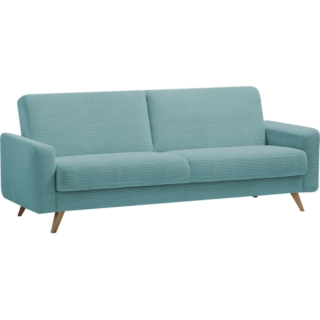 exxpo - sofa fashion 3-Sitzer »Samso«, Inklusive Bettfunktion und  Bettkasten auf Raten bestellen
