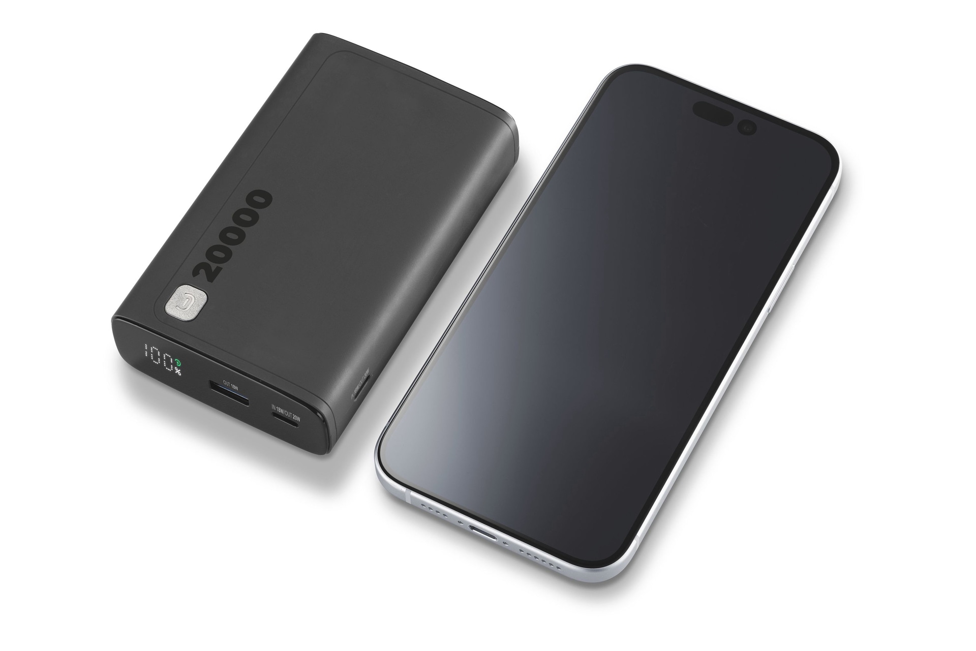 Cellularline Powerbank »Elite 20000 PD Portable Charger«, Cellularline Power Bank Elite 20000 PD Black