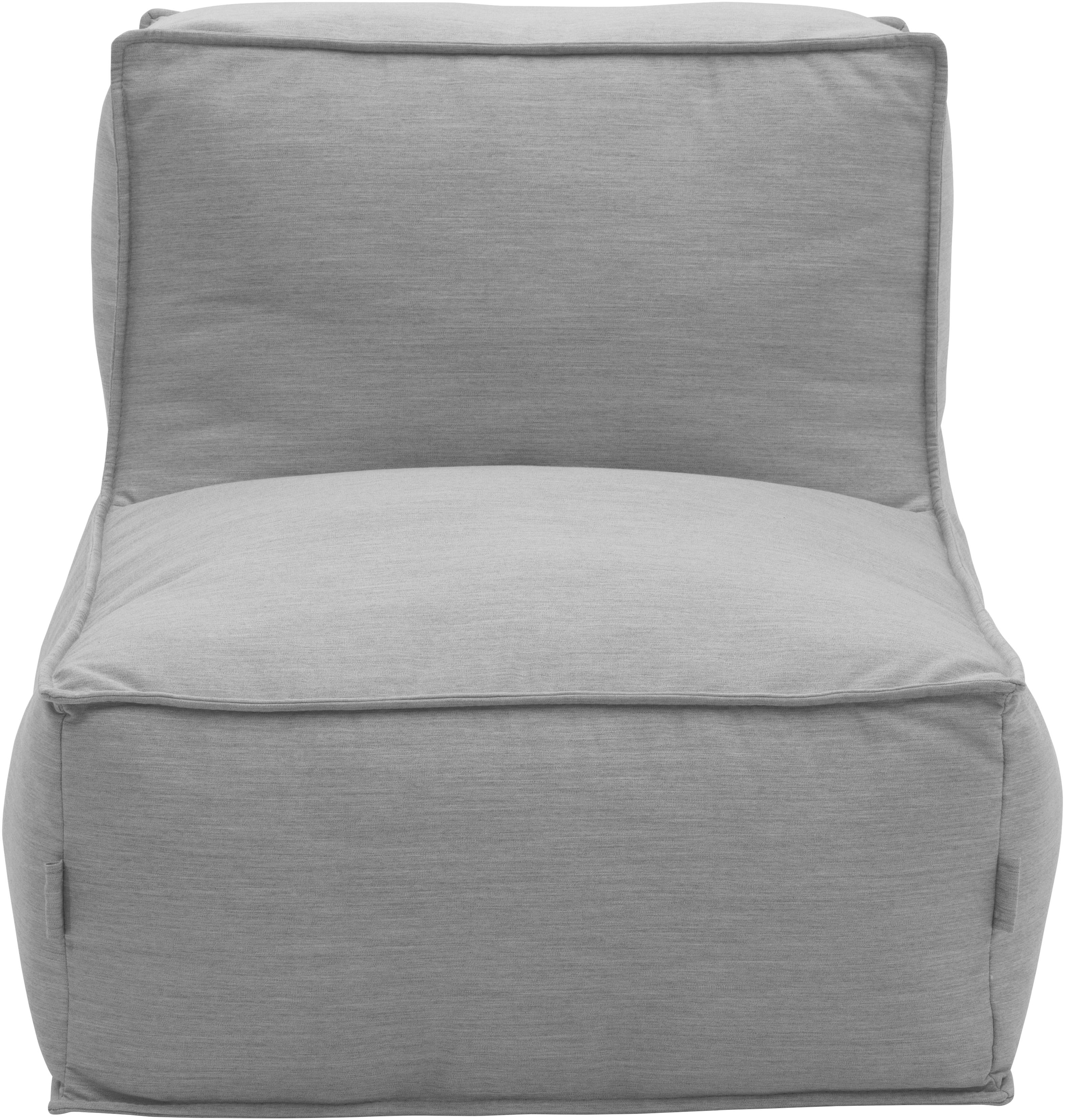 DOMO collection Sofaelement »Fiu: einfach aufblasbar, für Camping, Garten, Terrasse, Balkon«, wetterfester Outdoor Sessel 75/115/73 cm, klein verstaubar
