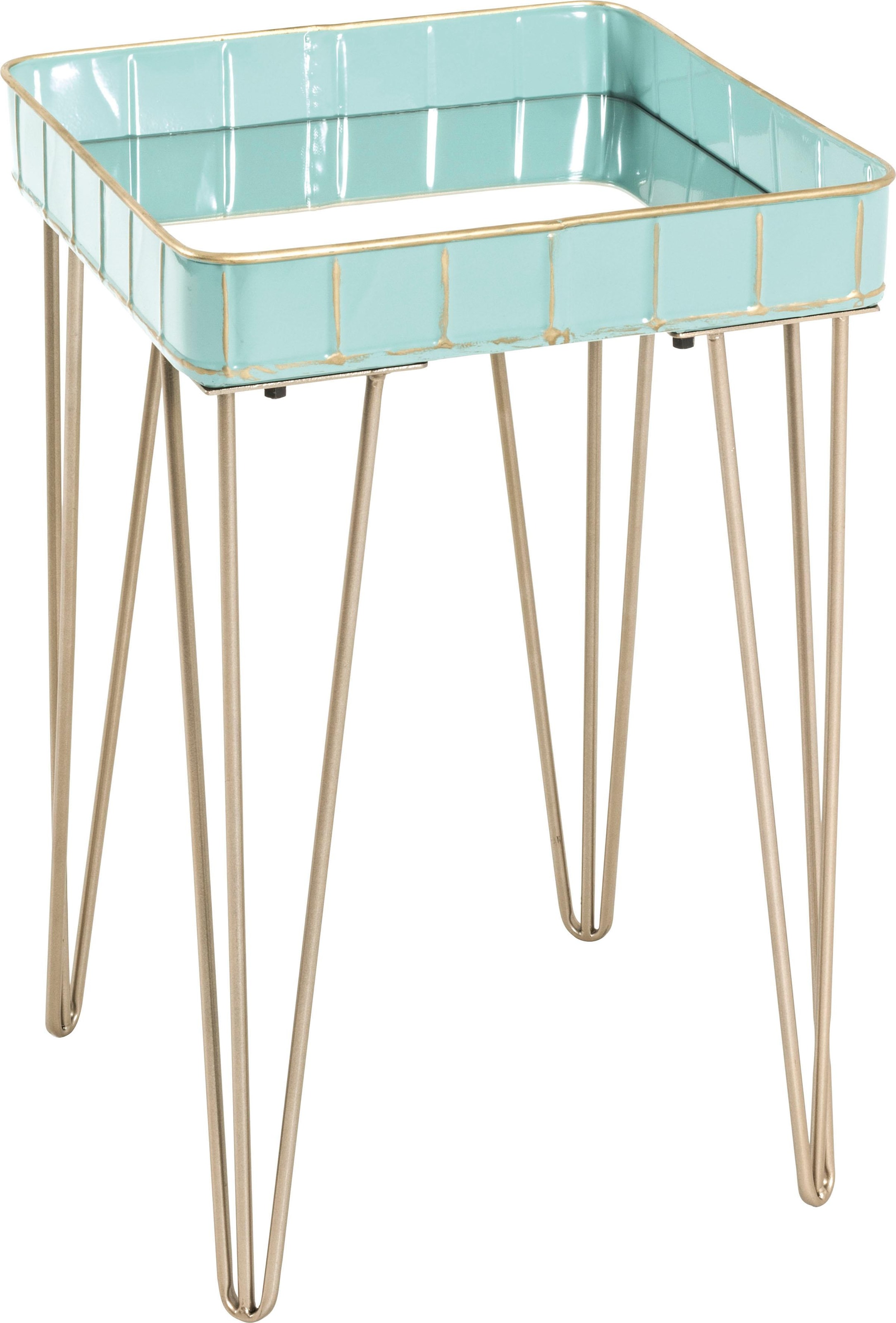 Beistelltisch  Isca ¦ verspiegelt ¦ Maße (cm): H: 46  Ø: 39 Tische > Beiste günstig online kaufen