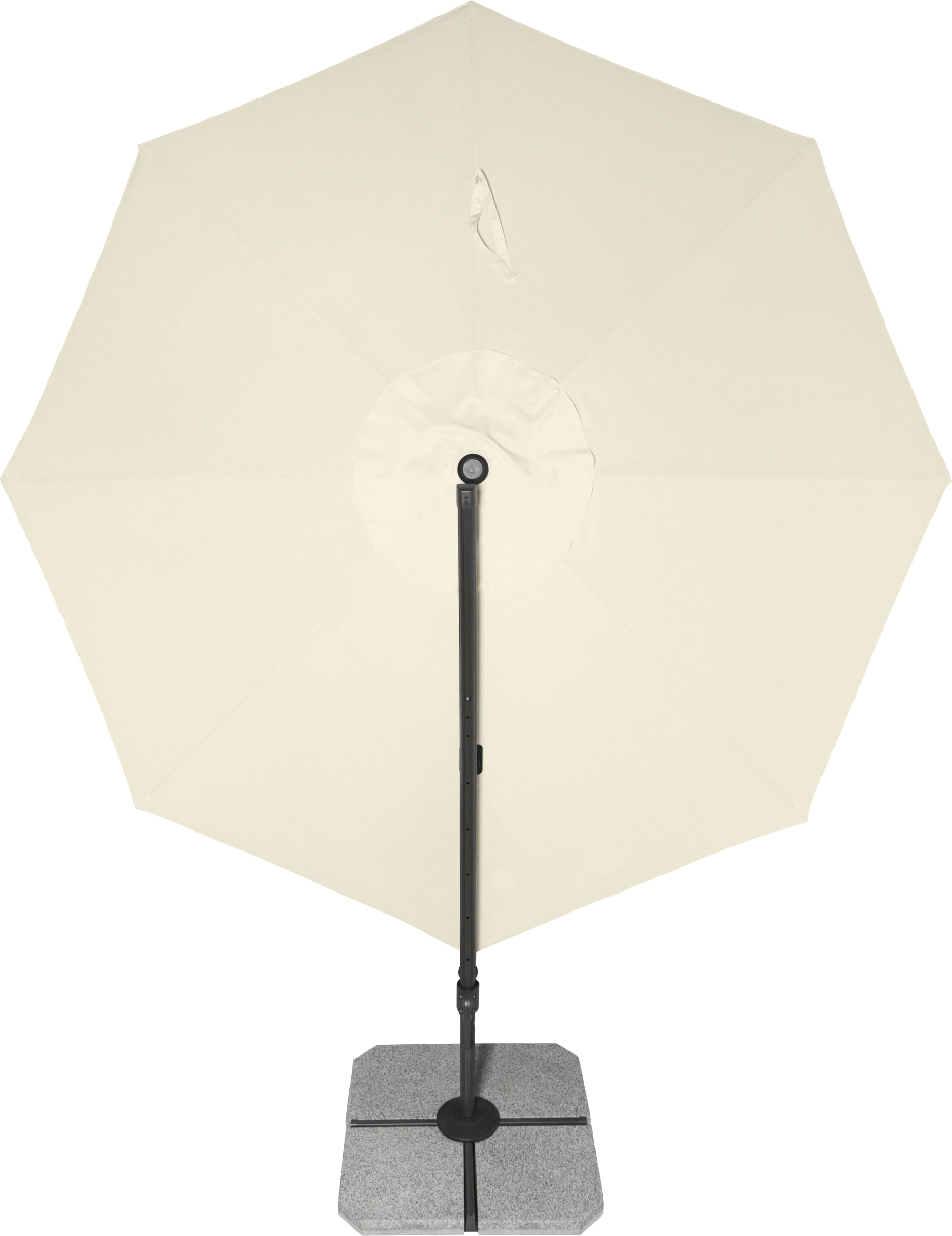doppler® Ampelschirm, inkl. Schirmständer, ohne Wegeplatten, UV-beständig