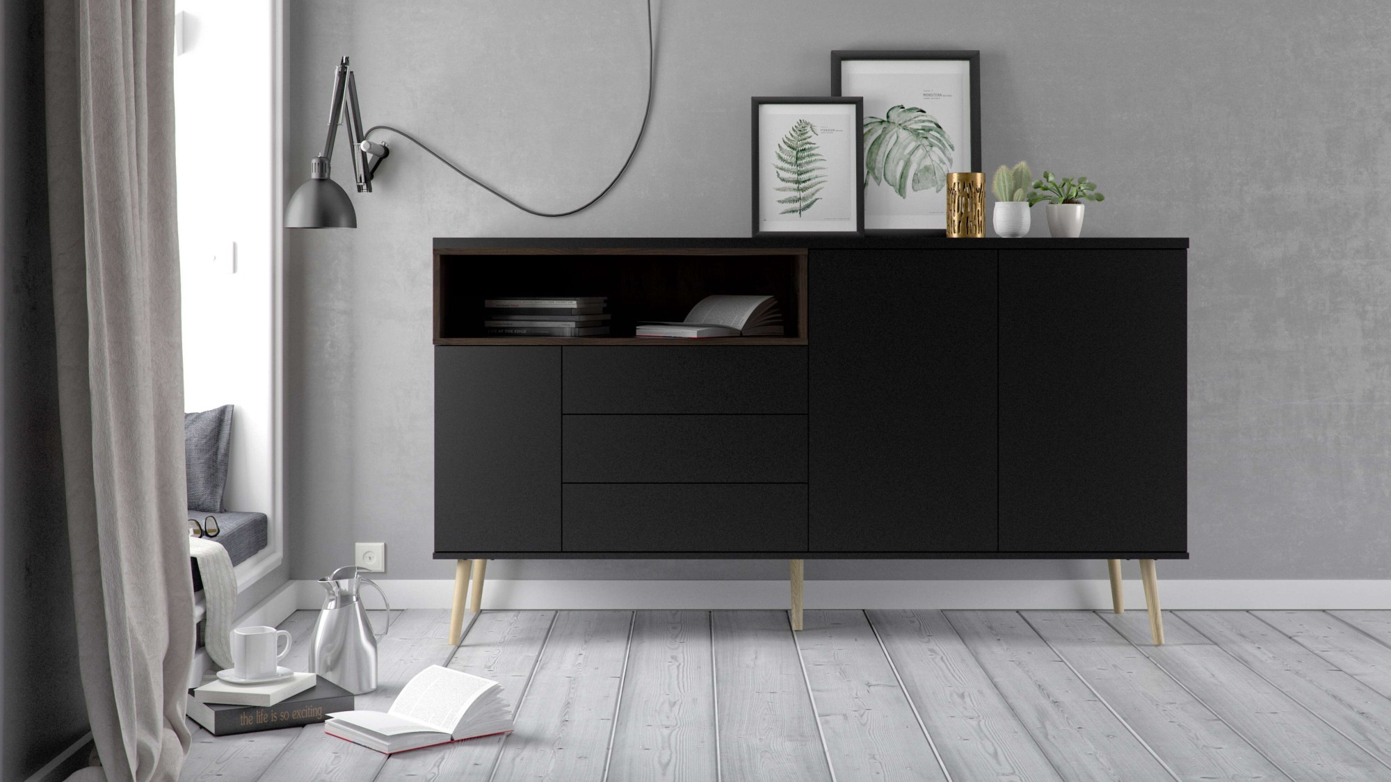 INOSIGN Sideboard »Roommers, Anrichte, Kommode, Stauraum«, Kommode, Breite günstig online kaufen
