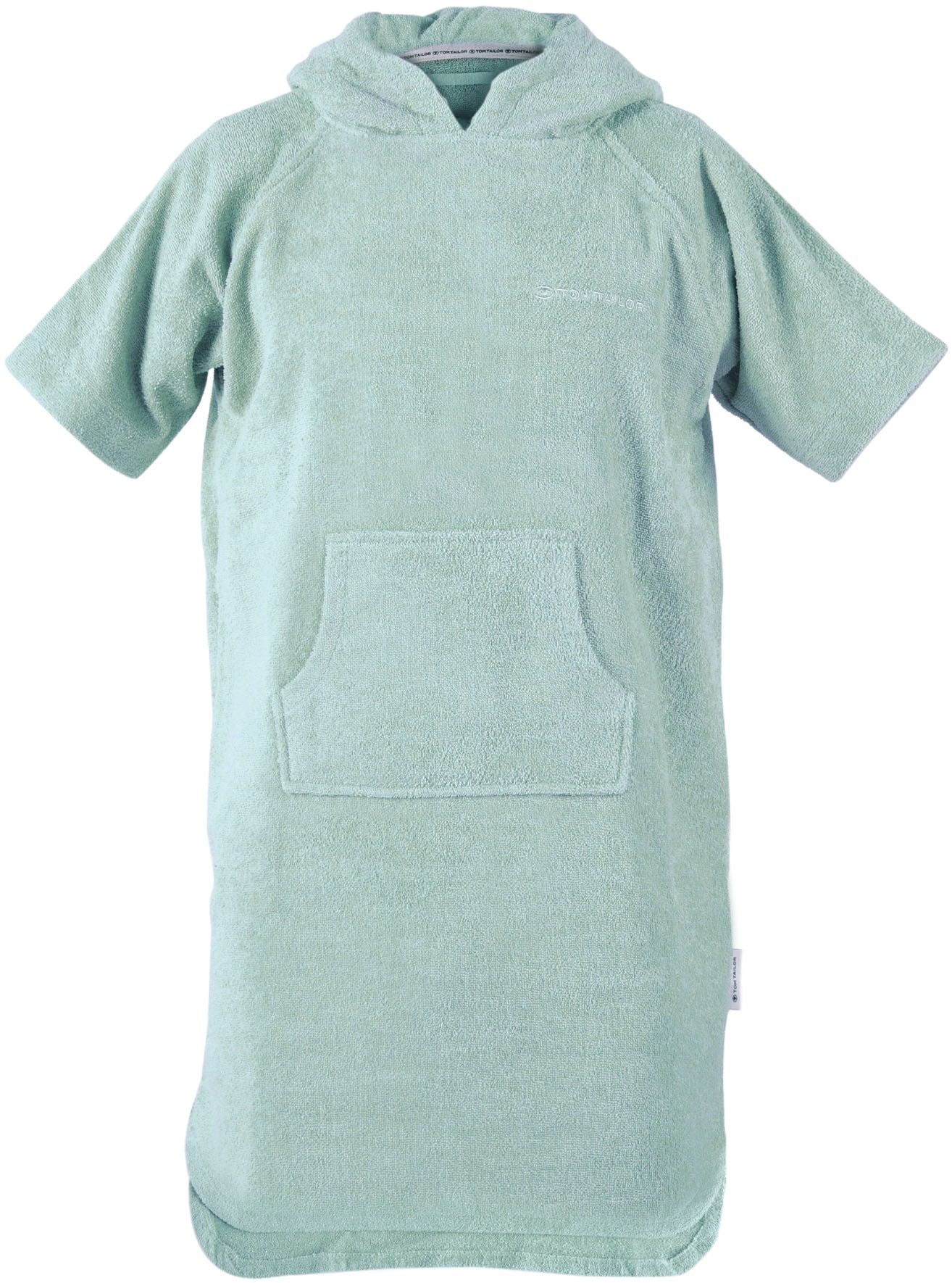 TOM TAILOR HOME Badeponcho »Surfponcho COLOR BATH« 1 Stk. mit Kordel, Bauchtasche, saugstark, Baumwolle, auch in Kindergrößen