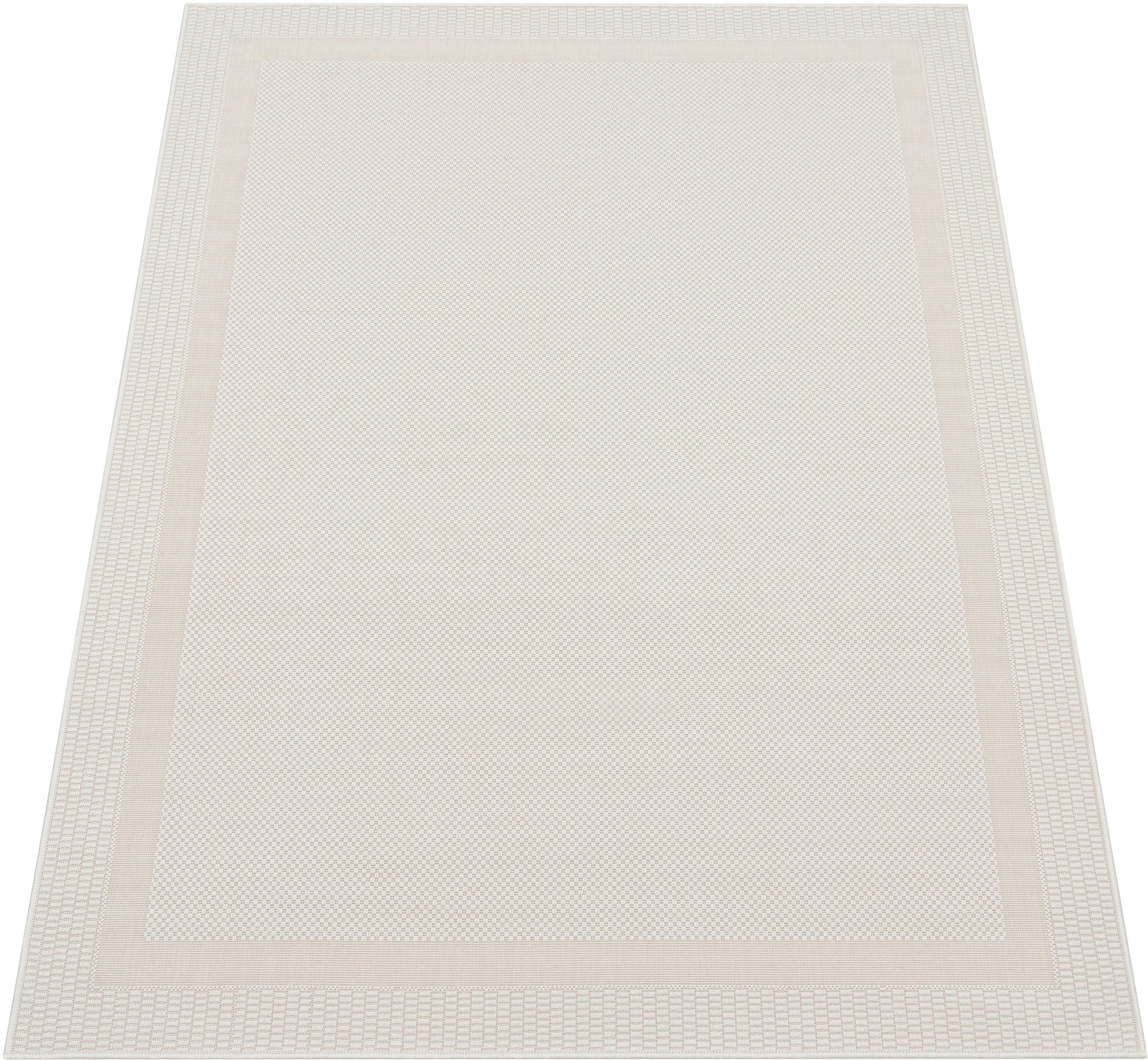 Paco Home Teppich »Roma 272«, rechteckig, 4 mm Höhe, Flachgewebe, meliert, günstig online kaufen