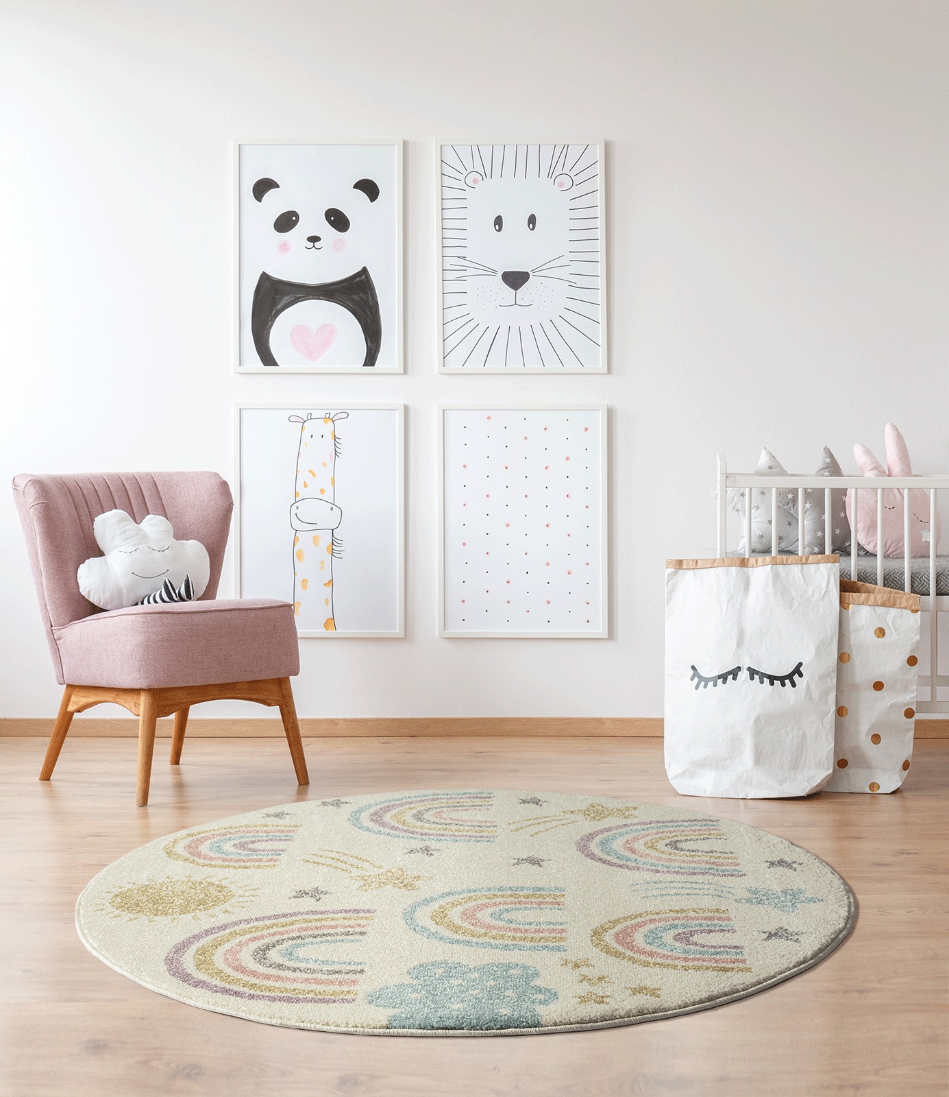 the carpet Teppich »Beat Kids«, rund, 9 mm Höhe, Kids Kinderzimmer Teppich günstig online kaufen