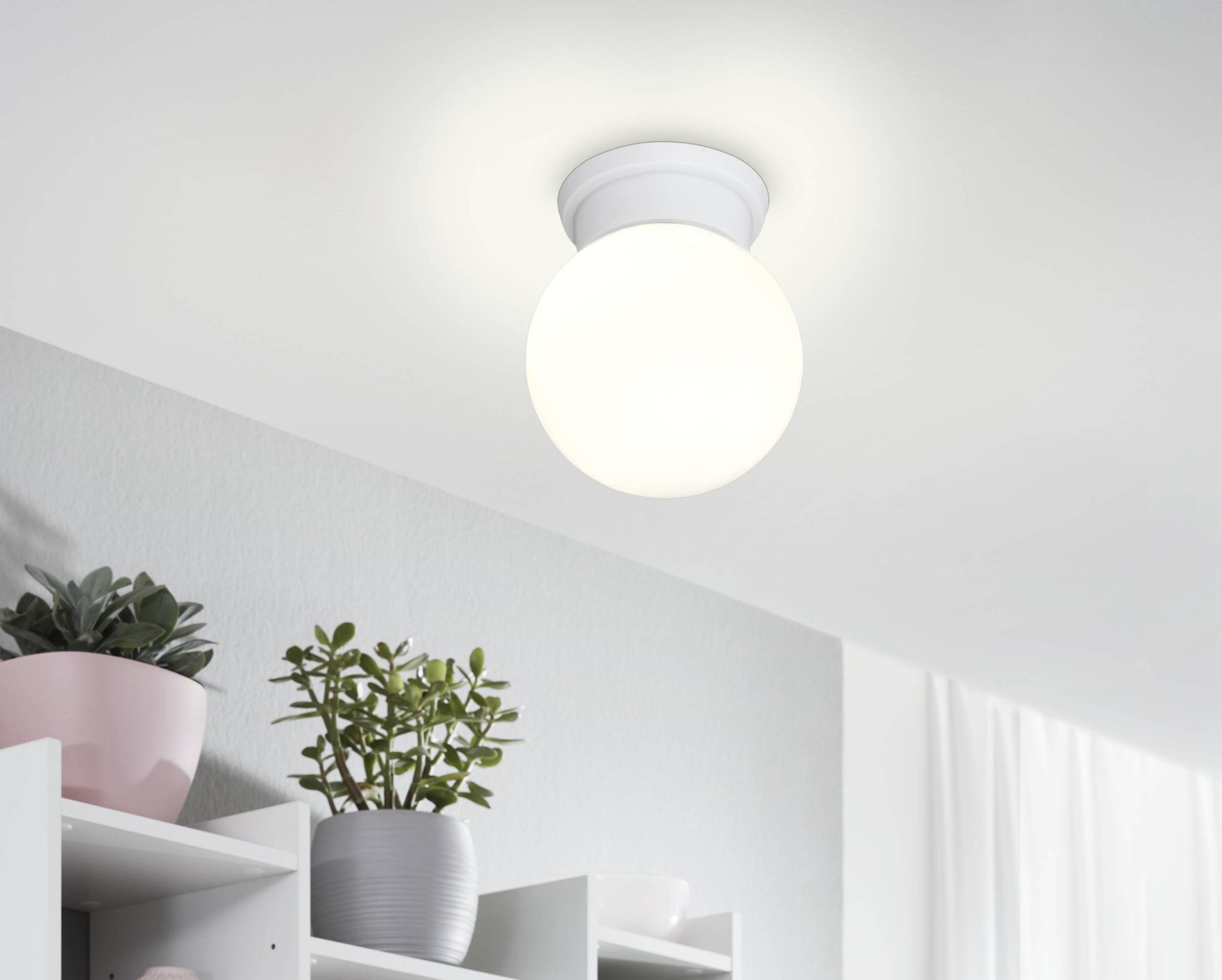 EGLO LED Deckenleuchte »DURELO Flurlampe, Bürolampe, modern, 1-flammig«, 1 günstig online kaufen