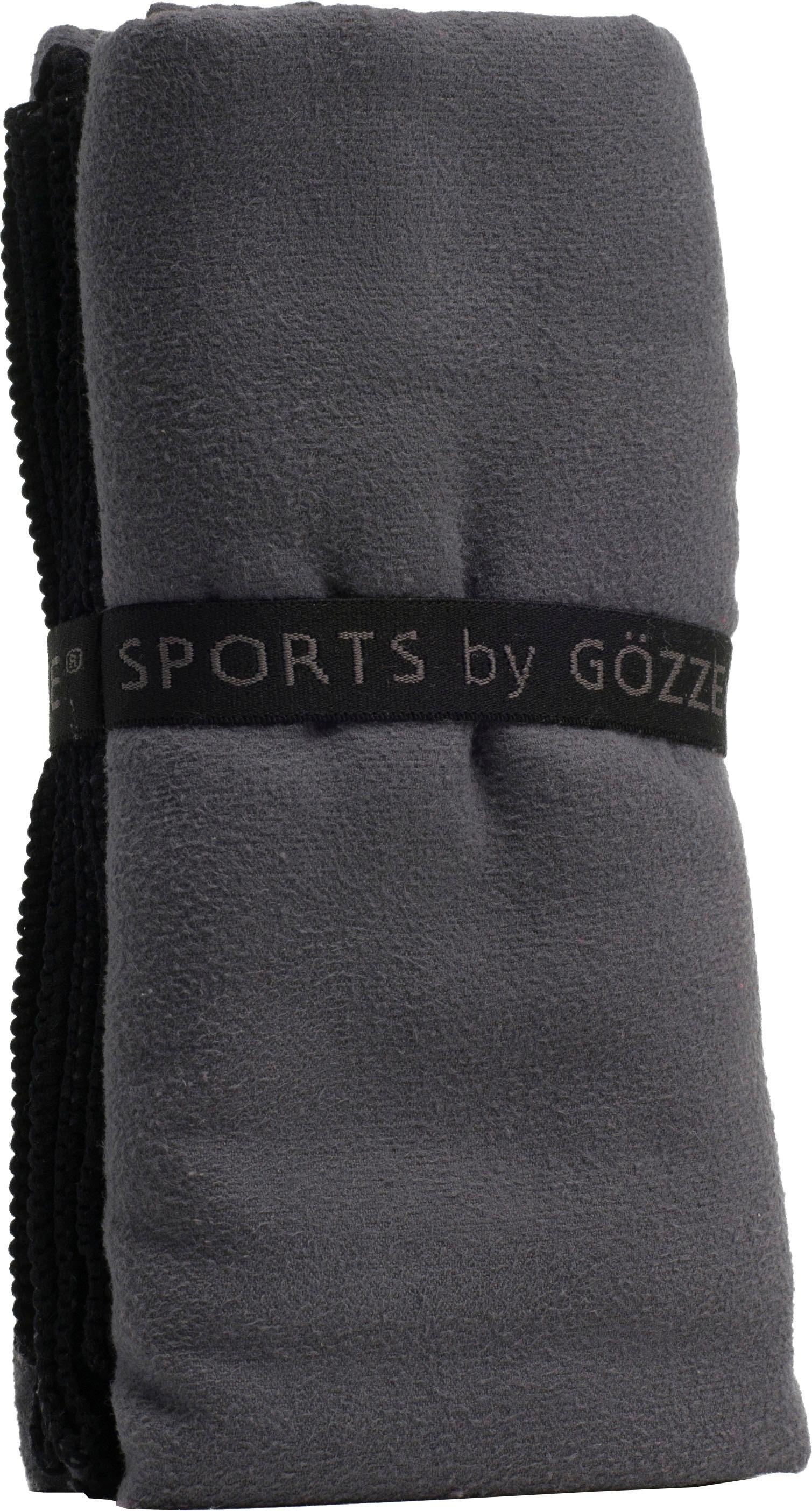 Gözze Sporthandtuch »Sports by Gözze«, (1 St., Sporthandtuch 70 x 140 cm), im Set, schnell trocknend, Mikrofaser, für Sport, Reisen & Camping