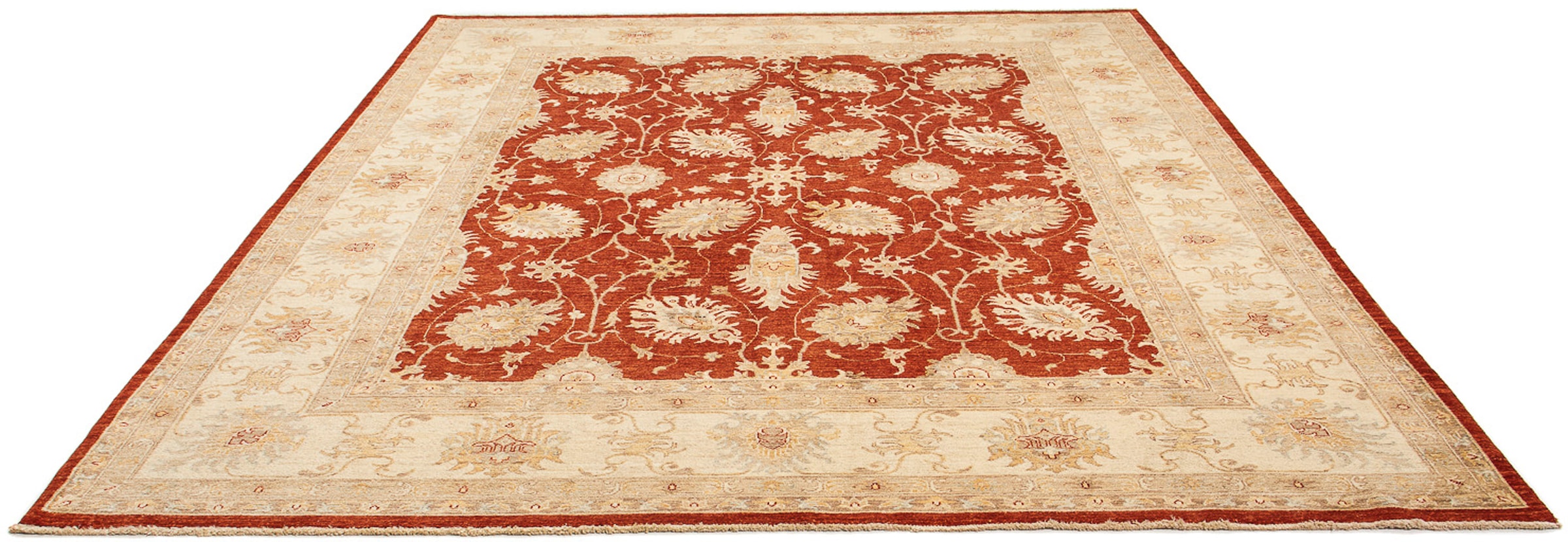 morgenland Orientteppich »Ziegler - 295 x 249 cm - dunkelrot«, rechteckig, günstig online kaufen