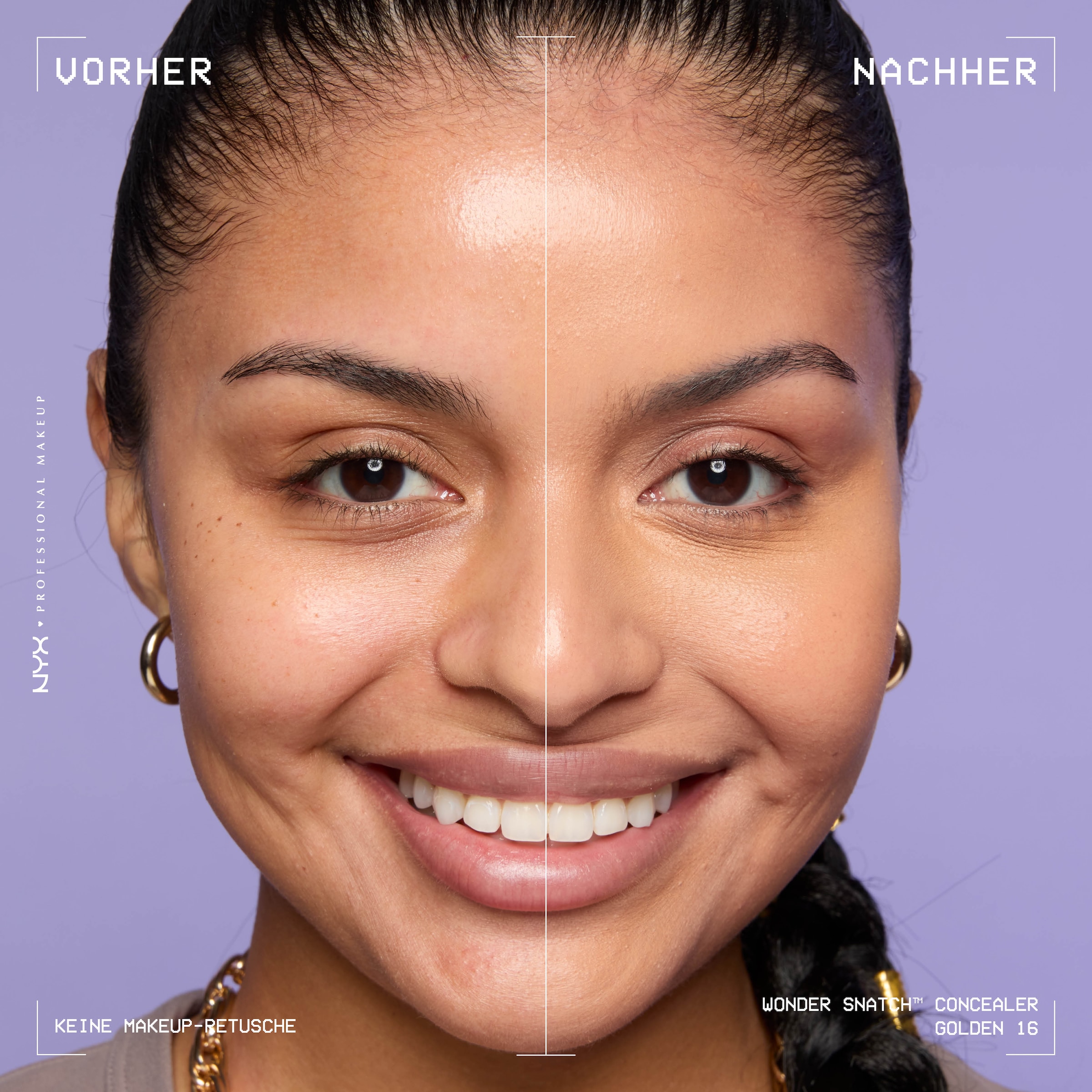 NYX Concealer »NYX Professional Makeup Wonder Snatch Concealer« kaschiert Augenringe und Unreinheiten, deckt bis zu 24 Stunden