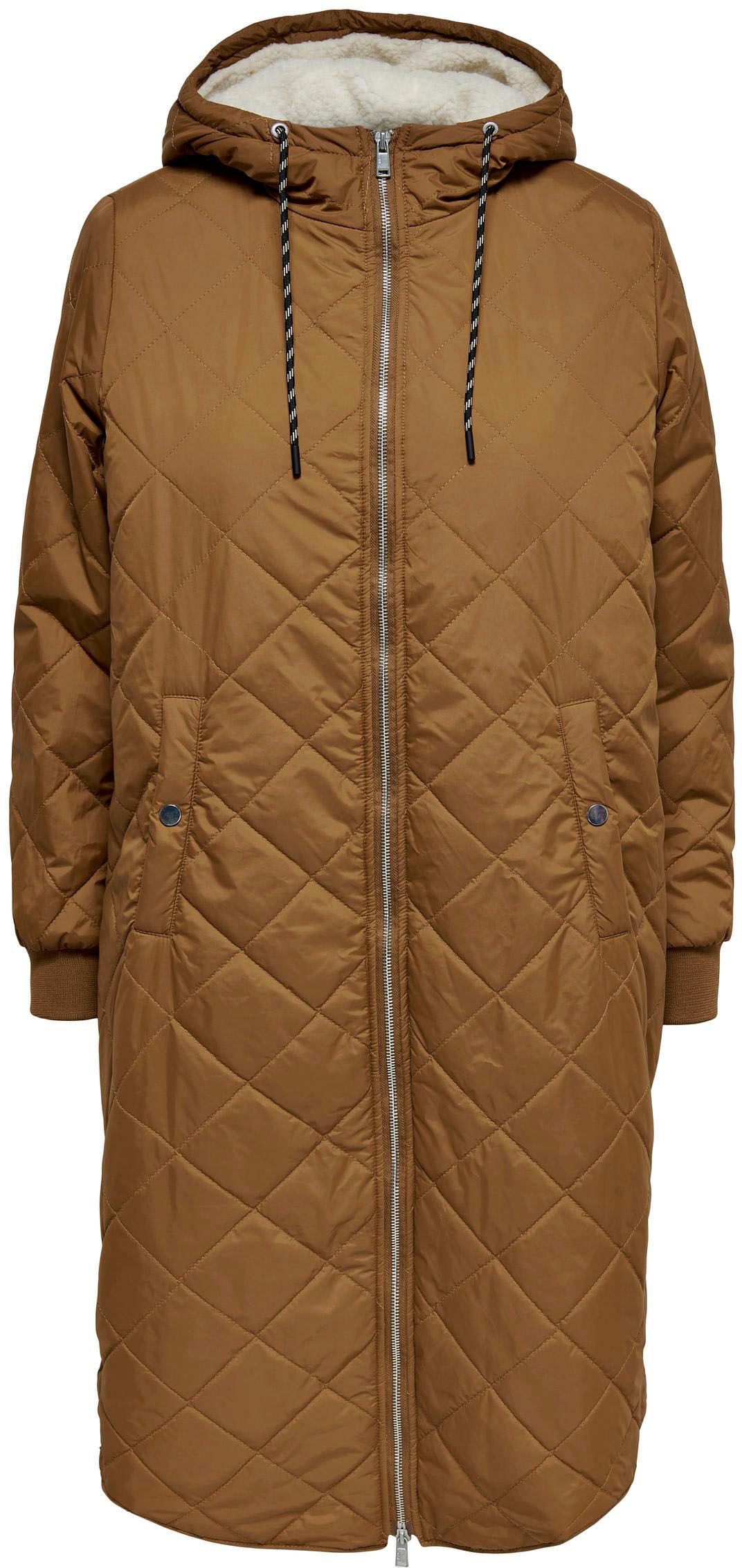 ONLY Steppmantel »ONLSANDY QUILT COAT CC OTW«, mit Kapuze kaufen