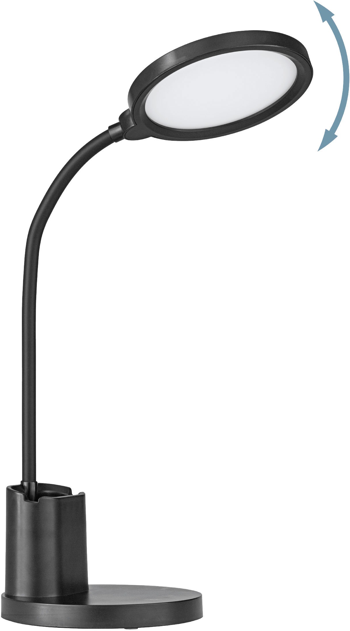 EGLO LED-Schreibtischleuchte »BROLINI« in schwarz aus Kunststoff / inkl. LE günstig online kaufen