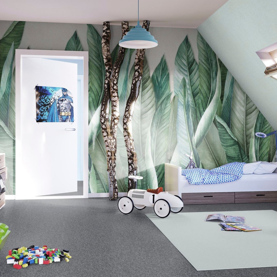 Vorwerk Teppichboden »Passion 1005 (Luco), Schlinge - meliert, Made in Germany«, rechteckig, 6 mm Höhe, Wohnzimmer, Schlafzimmer, Kinderzimmer, Breite 400/500 cm
