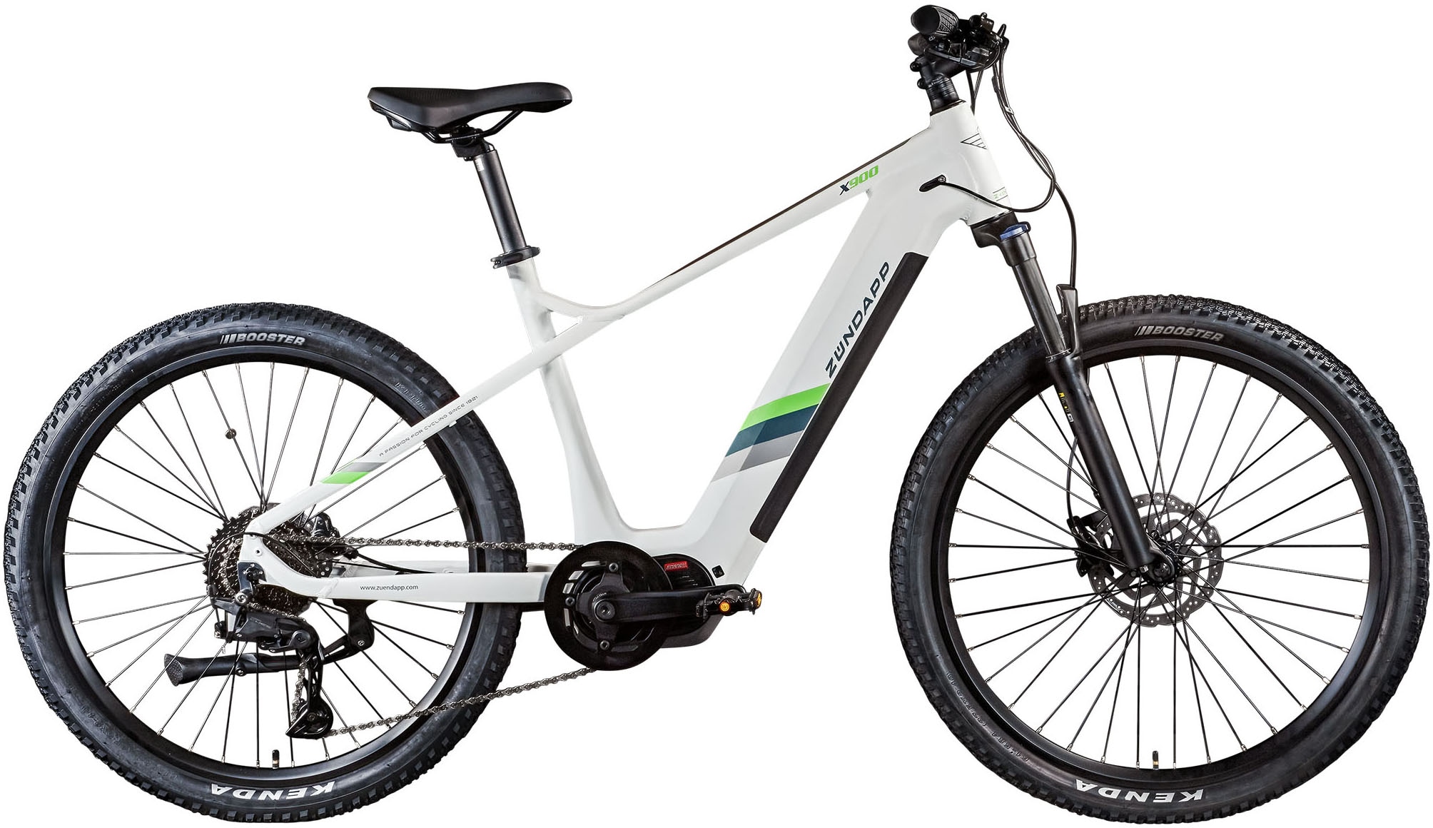 Zündapp »X900« 10 Gang Shimano Cues U6020 SGS Schaltwerk Kettenschaltung Mittelmotor 250 W Pedelec, Elektrofahrrad für Damen und Herren, MTB