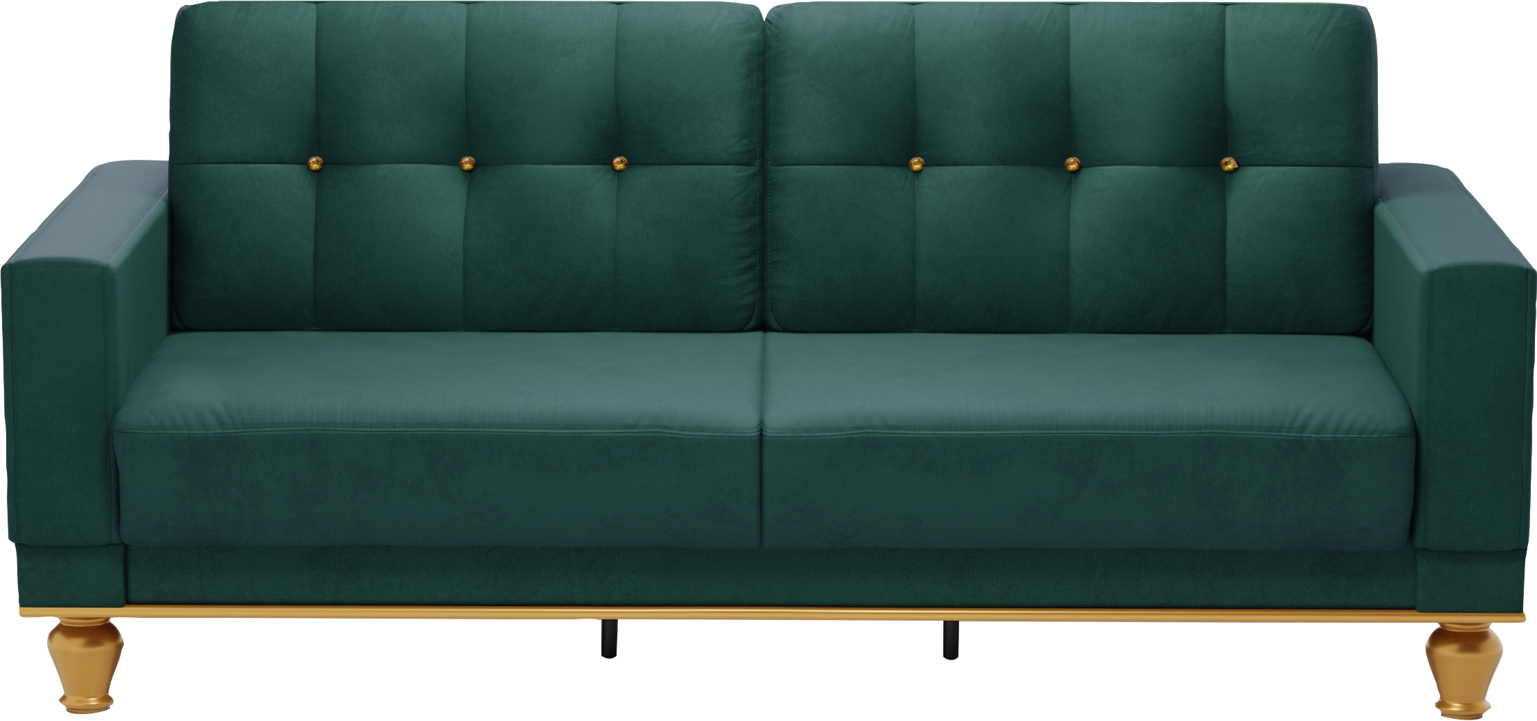 sit&more 3-Sitzer »Orient 5«, mit Strass-Stein, wahlweise mit Bettfunktion und Bettkasten