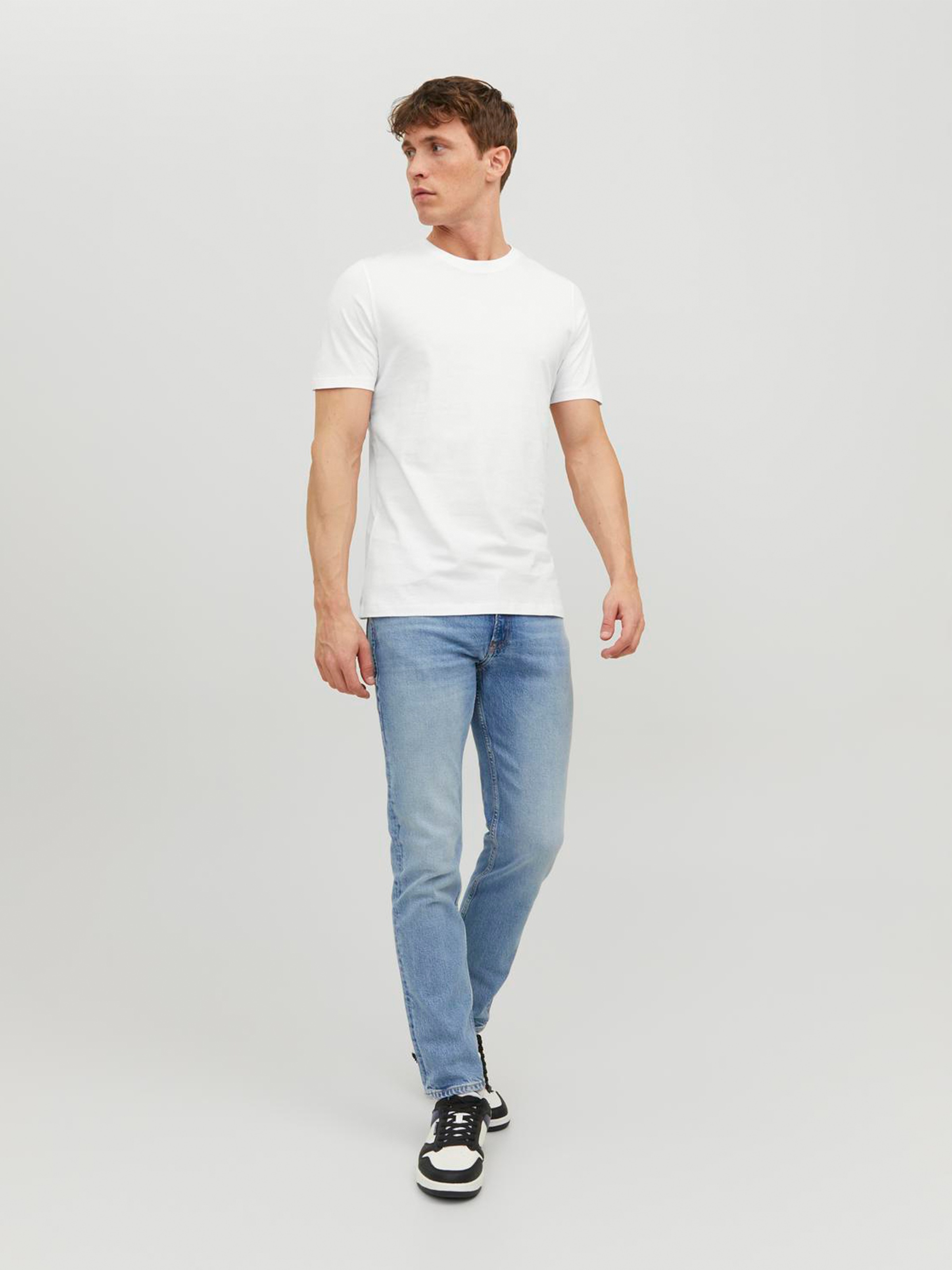 Jack & Jones Rundhalsshirt »JJEORGANIC BASIC TEE SS O-NECK NOOS«