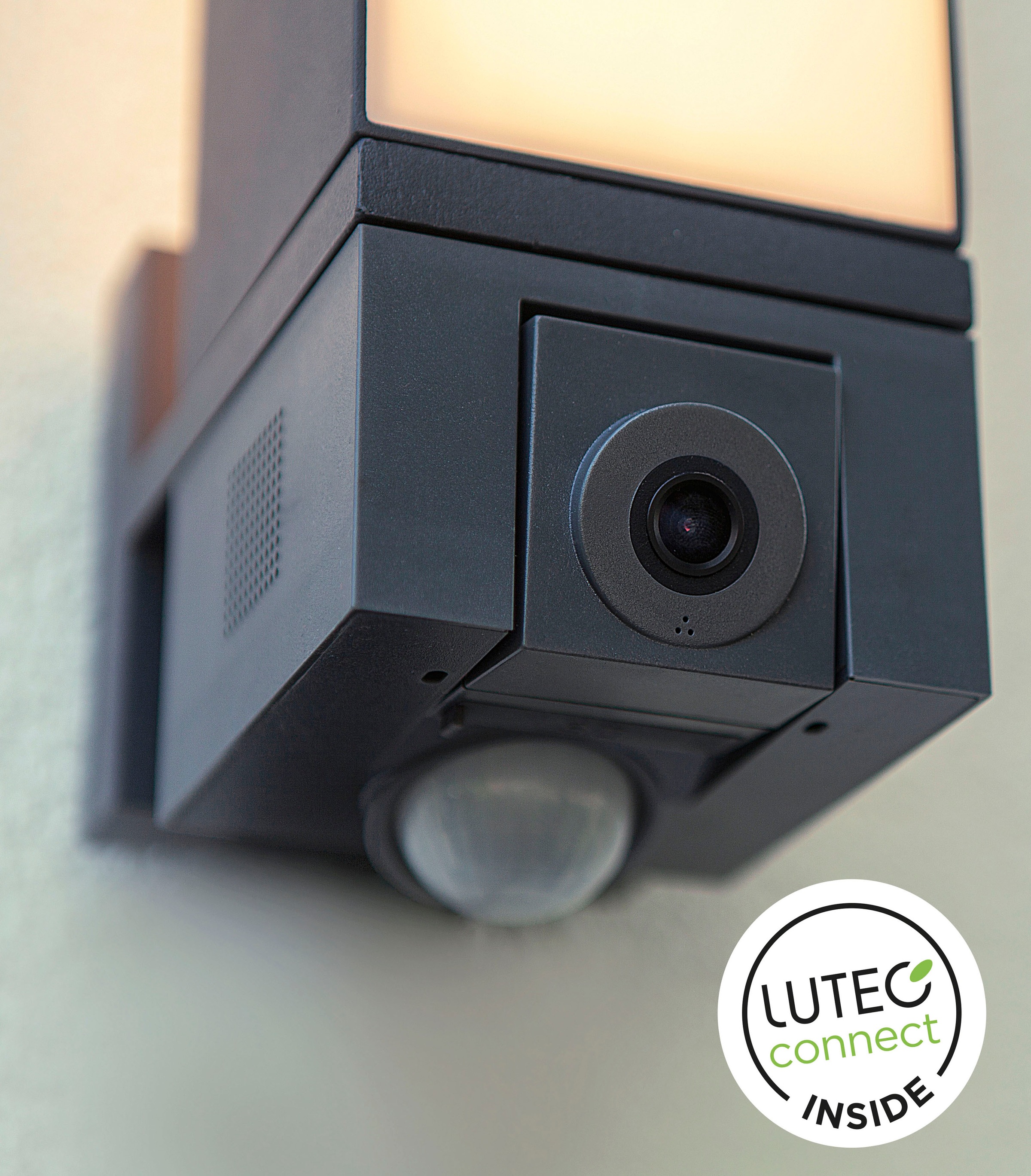 Smart-Home Smarte Kameraleuchte LUTEC »CUBA«, online kaufen LED-Leuchte