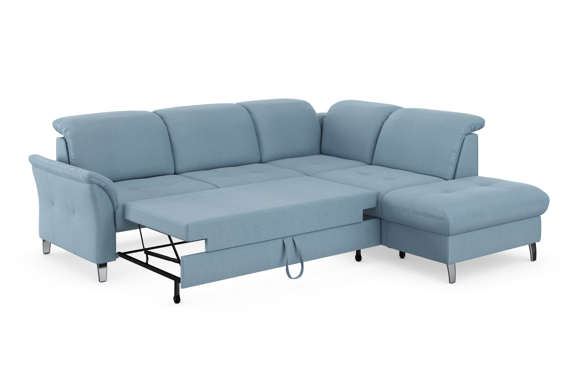 sit&more Ecksofa »Maggiore L-Form«, wahlweise mit Kopfteilverstellung, Bettfunktion und Stauraum