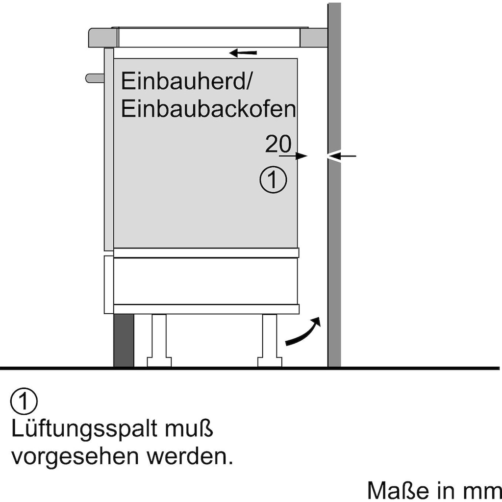 SIEMENS Flex-Induktions-Kochfeld von SCHOTT CERAN®, EX645FXC1E, mit Bratsensor Plus