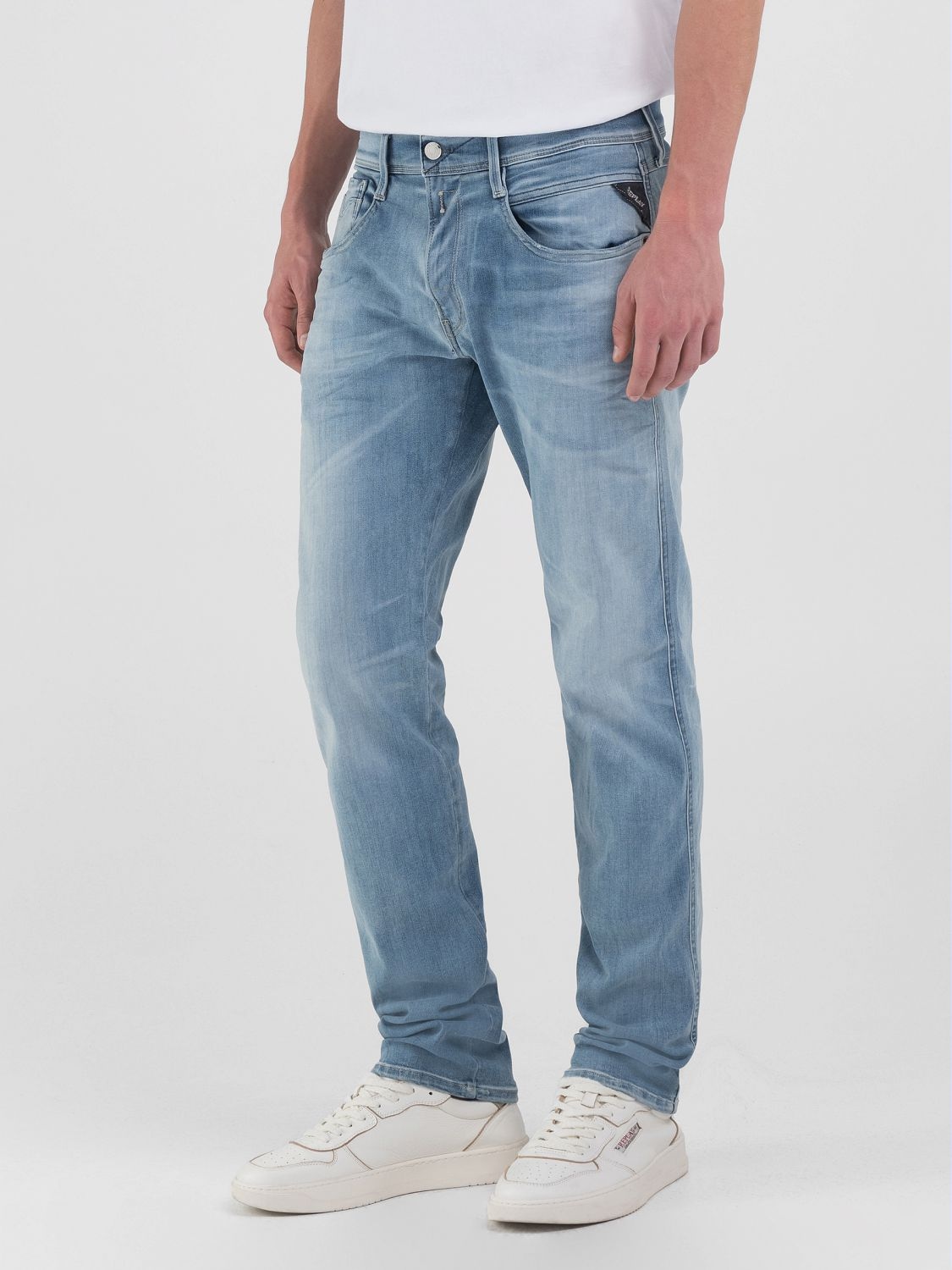 Replay Slim-fit-Jeans »ANBASS HYPERFLEX BIO«