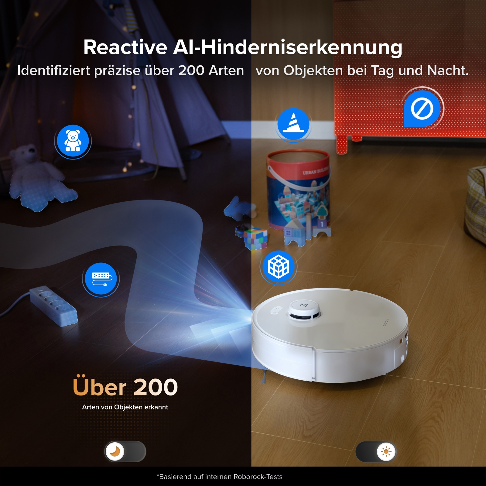 Roborock Saugroboter »Qrevo Curv 2 FlowX, White« Automatische Teppichschutz‑Walzenklappe